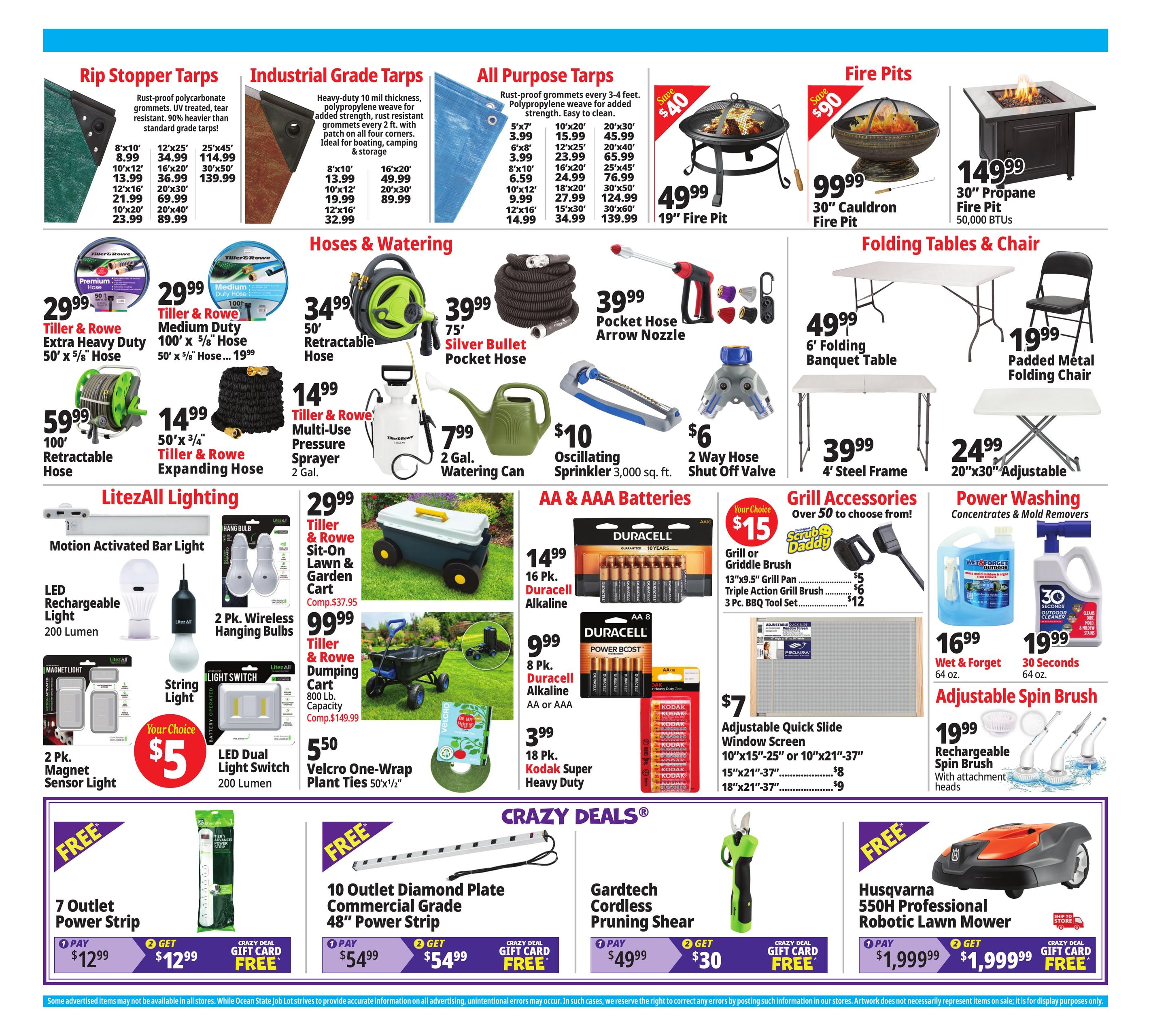 Ocean State Job Lot Weekly Ad July 30 - August 5, 2026