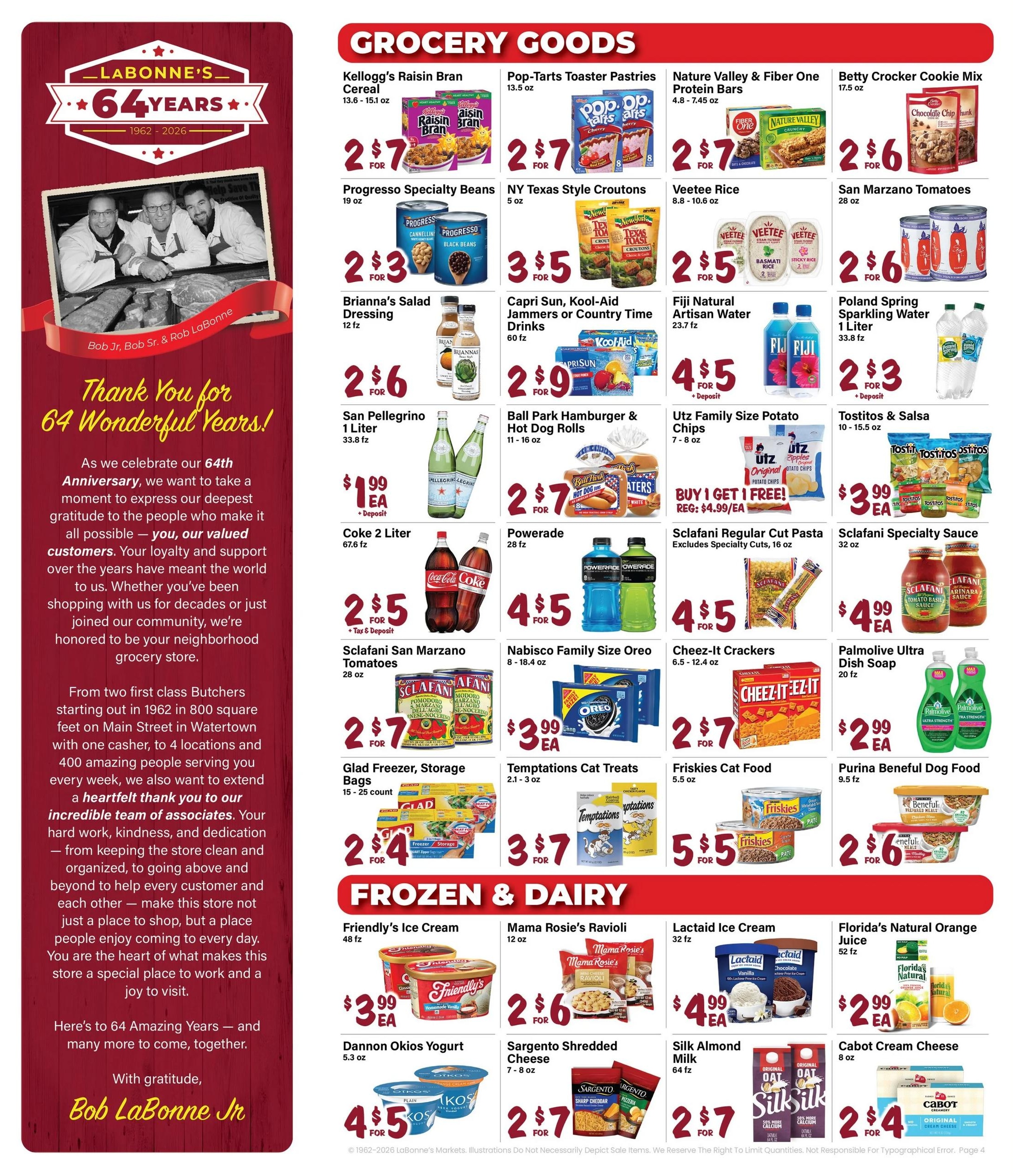 Oliver's Supermarket Weekly Ad July 31 - August 6, 2026