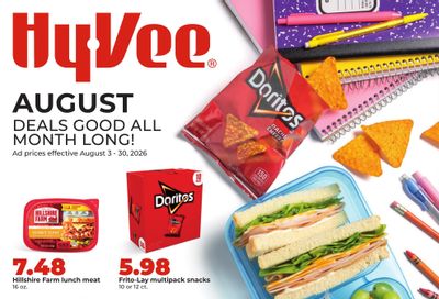 Hy-Vee (MN, WI) Weekly Ad August 3 - 30, 2026