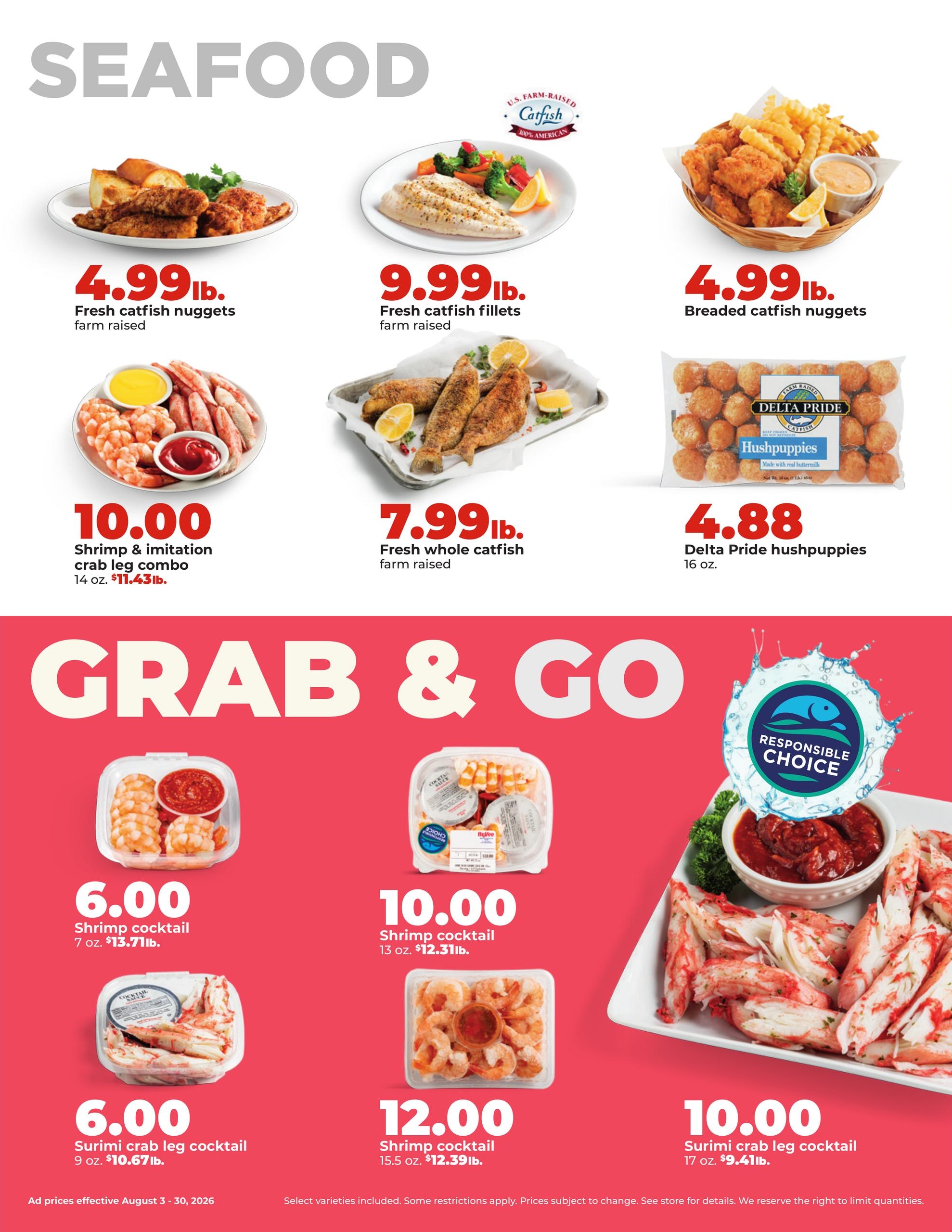 Hy-Vee (WI) Weekly Ad August 3 - 30, 2026