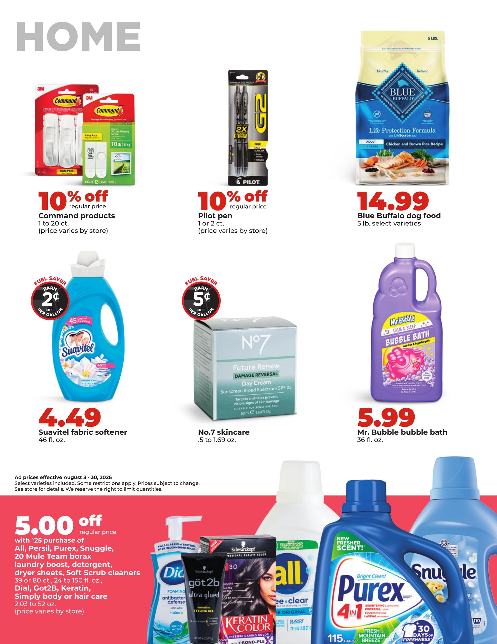Hy-Vee (WI) Weekly Ad August 3 - 30, 2026