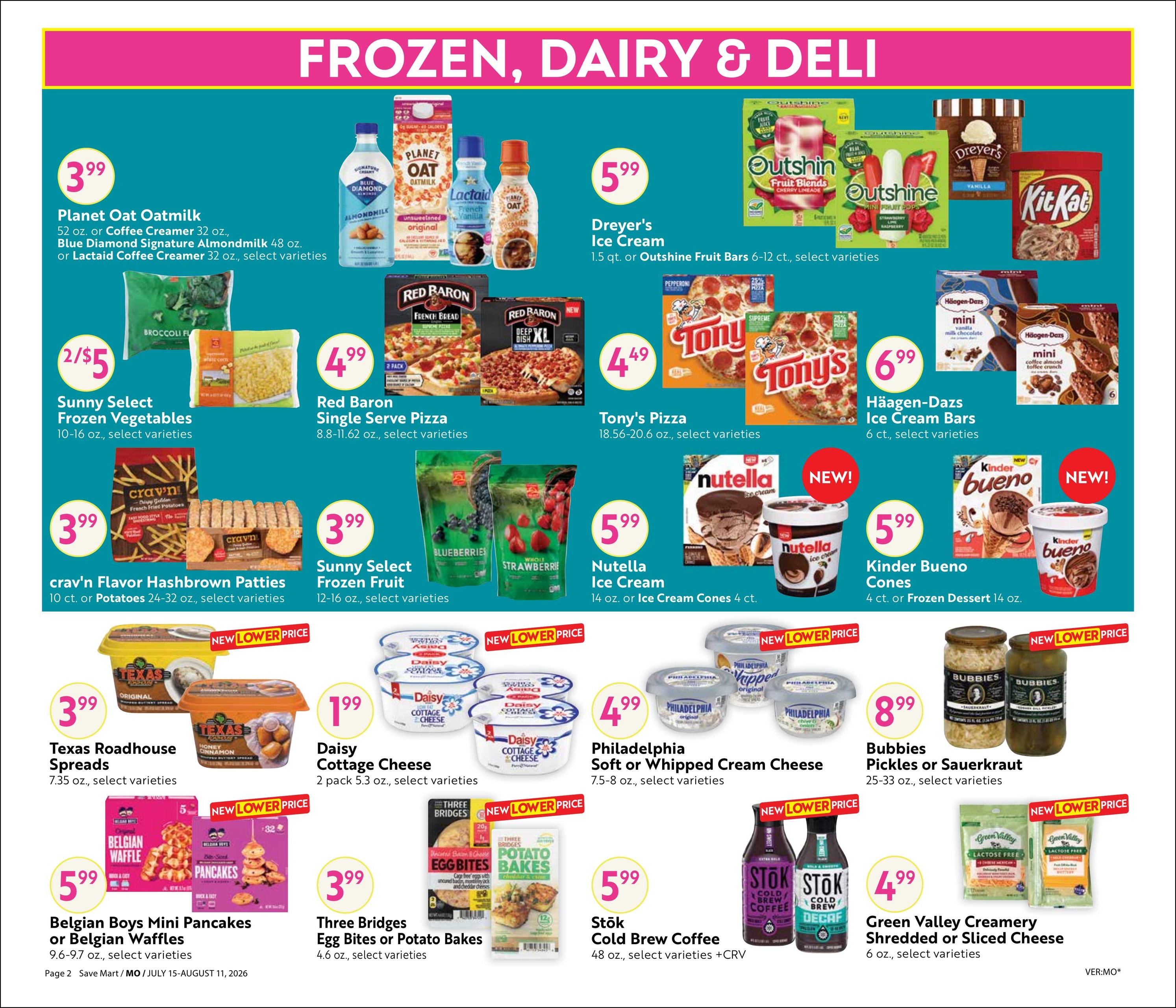 Save Mart (CA) Online Savings Guide Weekly Ad July 15 - August 11, 2026