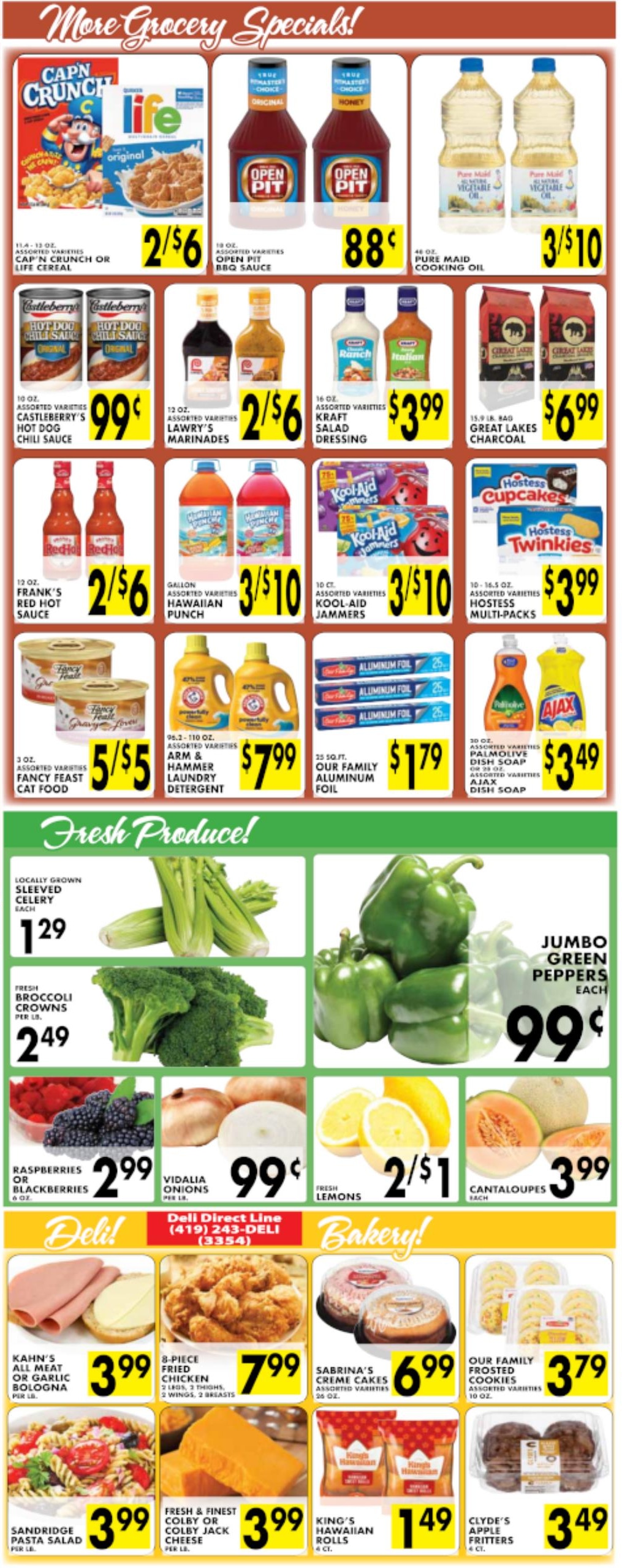 Seaway Marketplace (Clinton–Toledo Area, MI–OH) Weekly Ad July 29 - August 11, 2026