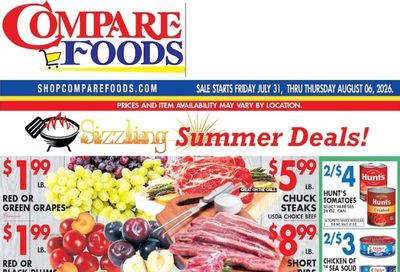 Shop Compare Foods Weekly Ad July 31 - August 6, 2026