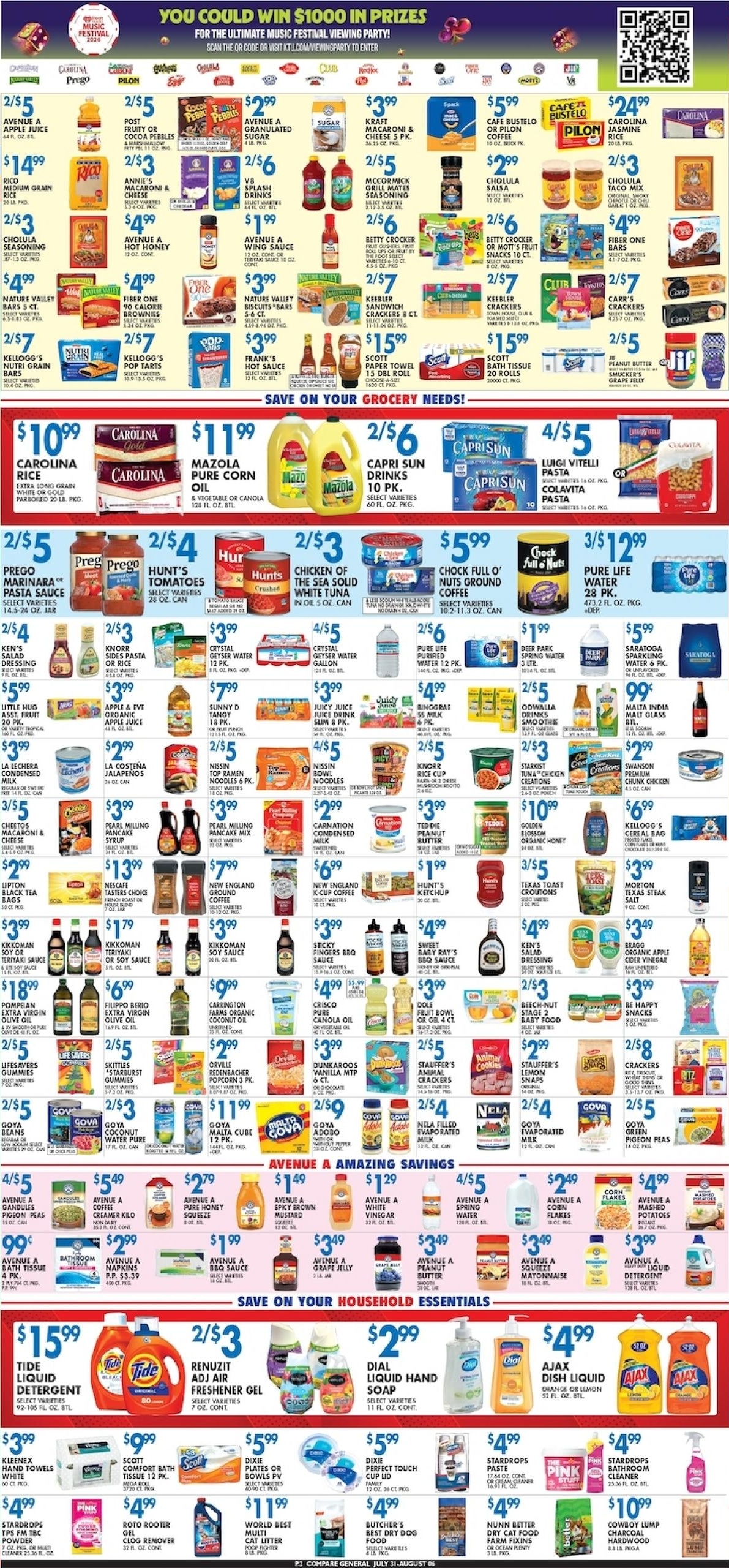 Shop Compare Foods Weekly Ad July 31 - August 6, 2026