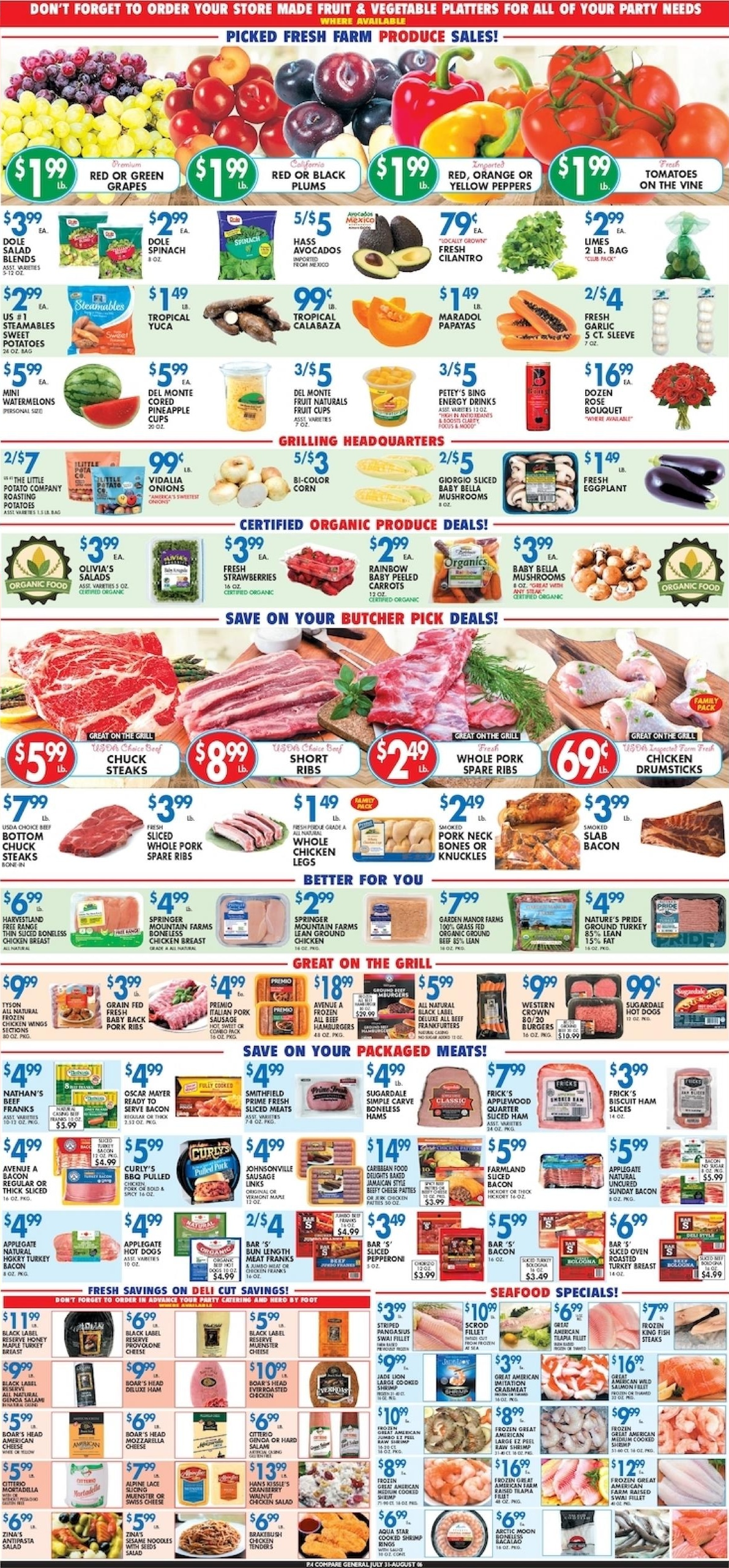 Shop Compare Foods Weekly Ad July 31 - August 6, 2026
