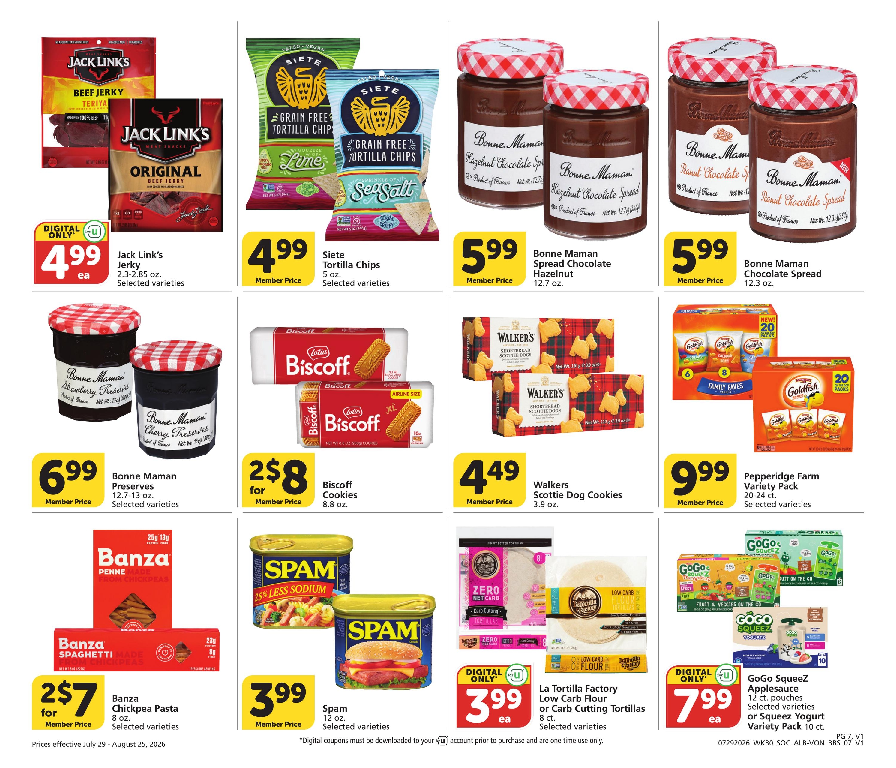 Vons (CA) Big Book of Savings Weekly Ad July 29 - August 25, 2026