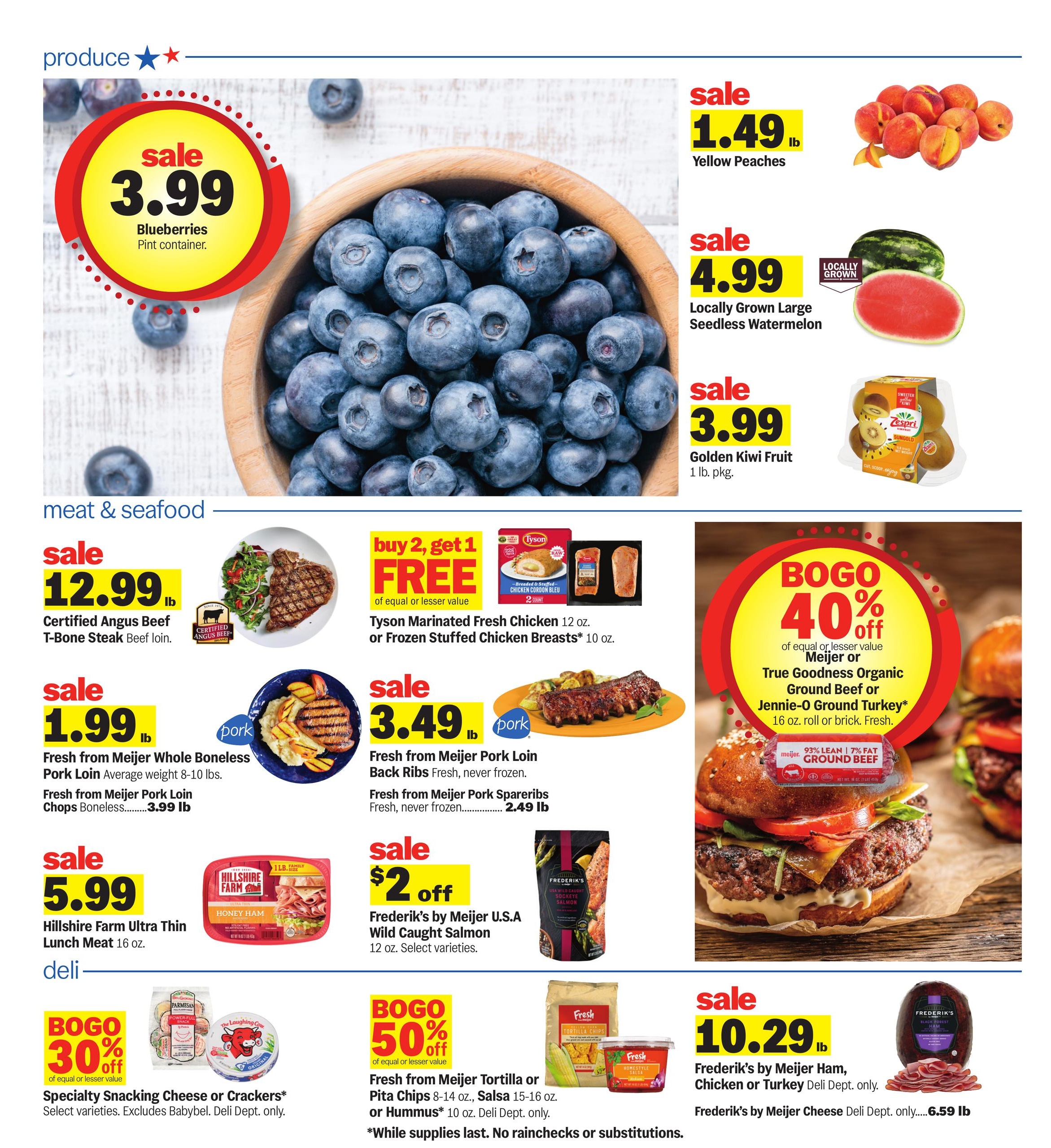 Meijer (Clinton–Ann Arbor Area, MI) Weekly Ad August 5 - 11, 2026