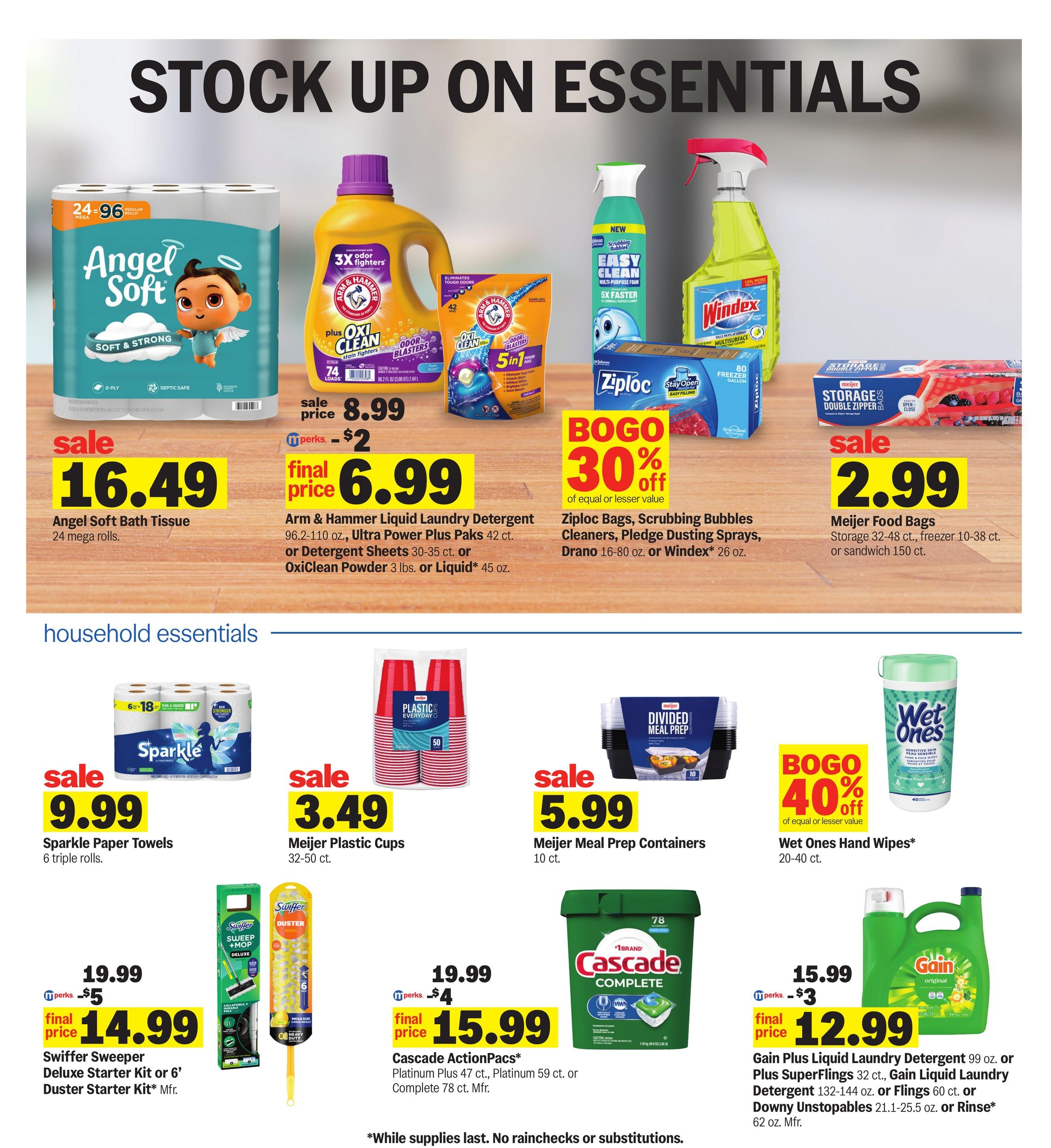 Meijer (Clinton–Ann Arbor Area, MI) Weekly Ad August 5 - 11, 2026