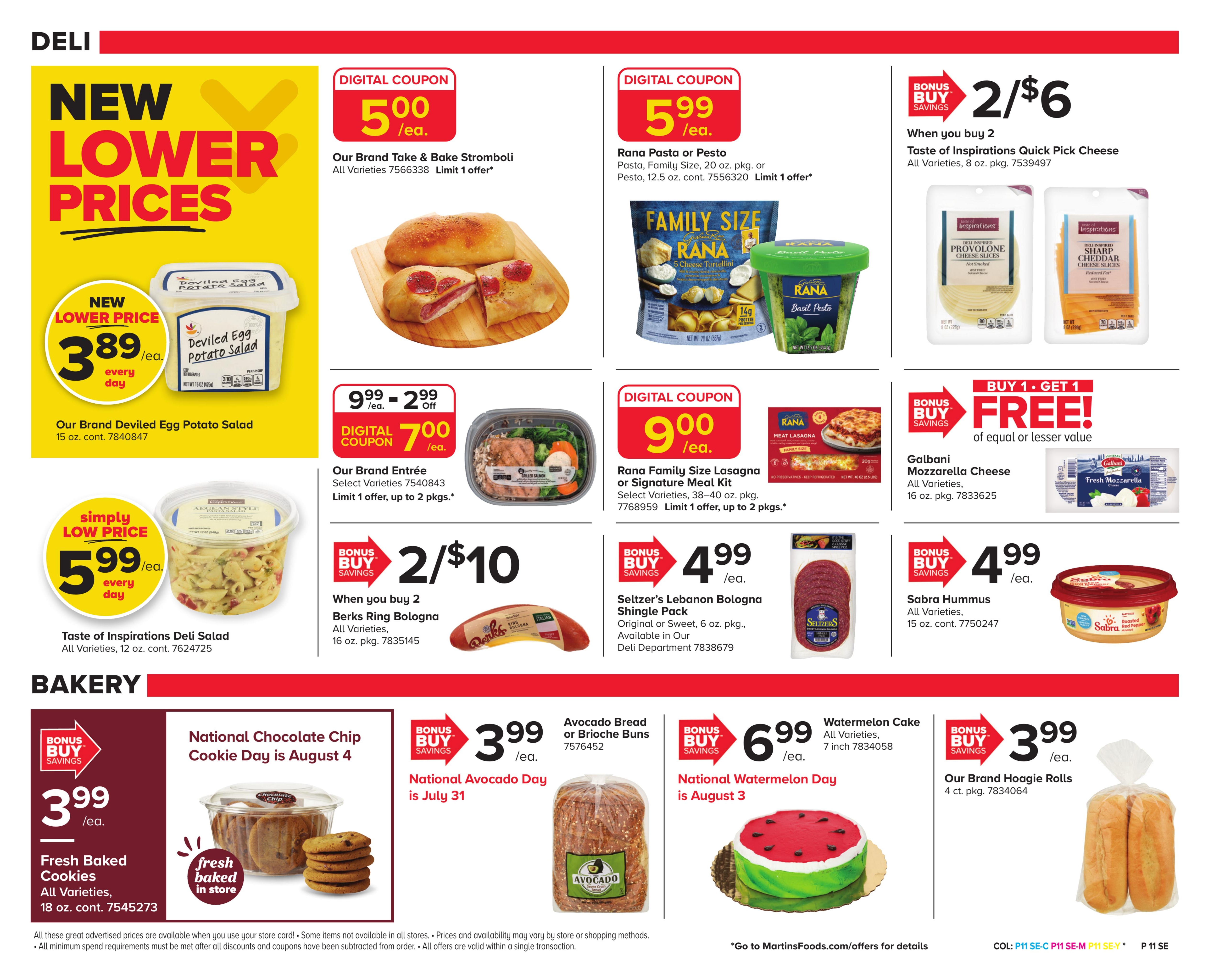Martin's Food Market (Altoona–Du Bois Area, PA) Weekly Ad July 31 - August 6, 2026