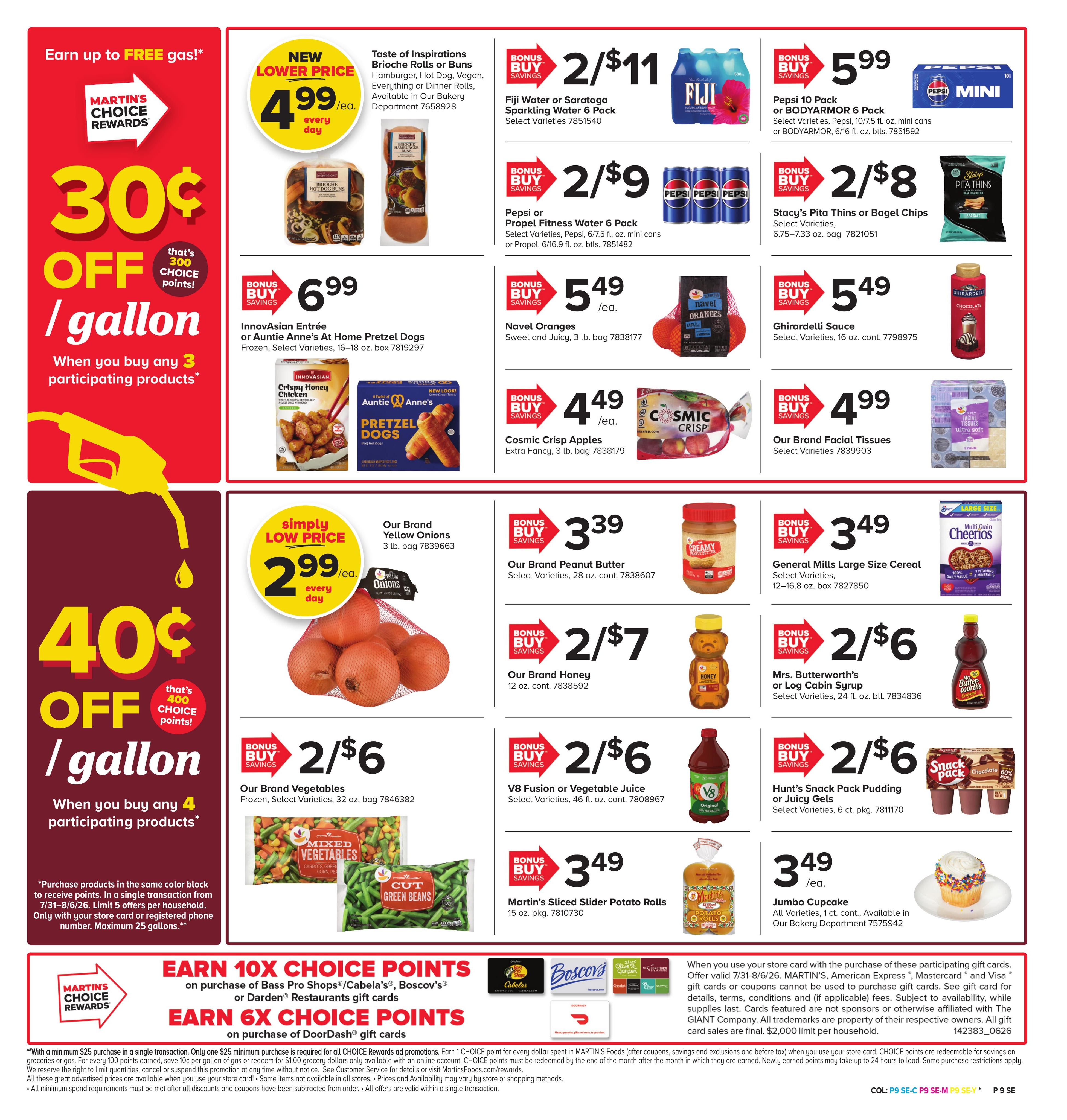 Martin's Food Market (Altoona Area, PA) Weekly Ad July 31 - August 6, 2026