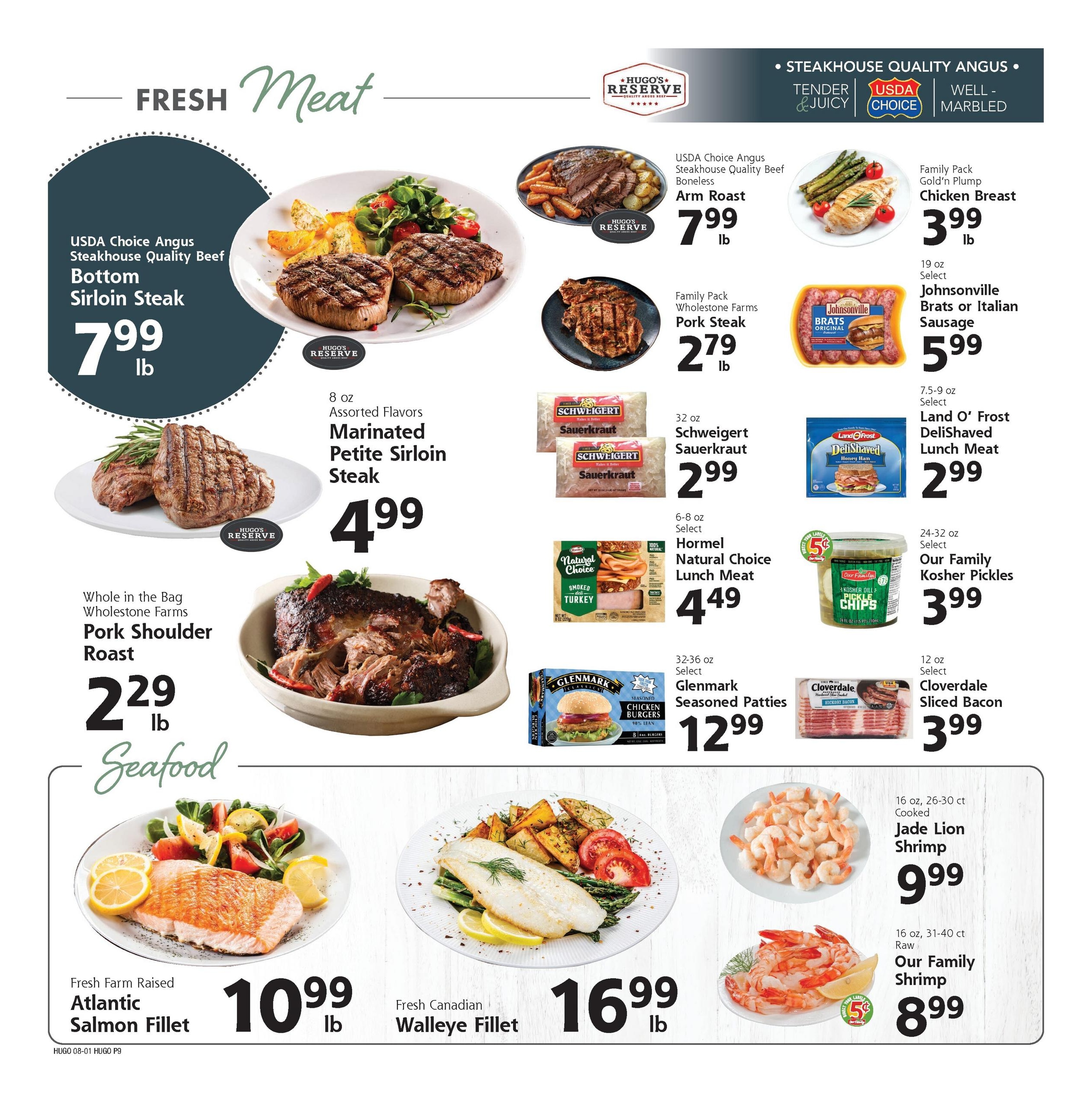 Hugo's (Thief River Falls–Grand Forks Area, MN–ND) Weekly Ad August 1 - 7, 2026