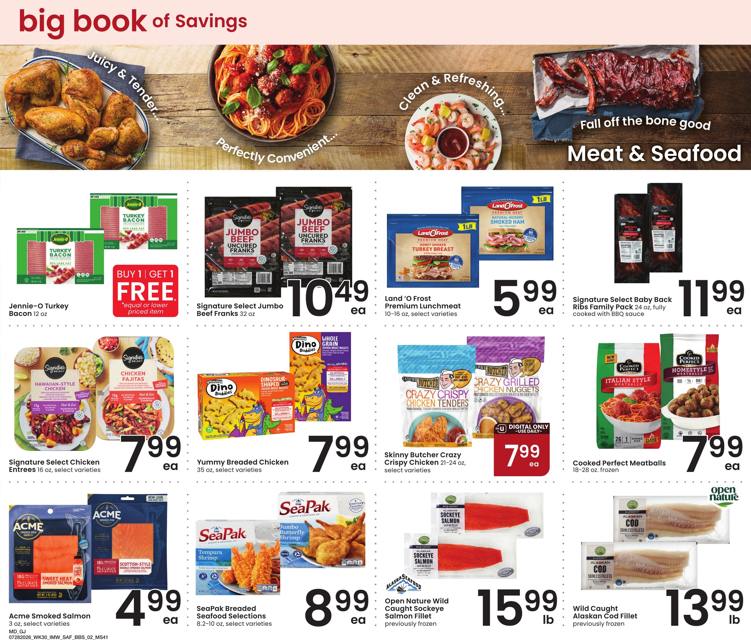Safeway (Montrose–Grand Junction Area, CO) Big Book of Savings Weekly Ad July 28 - August 24, 2026