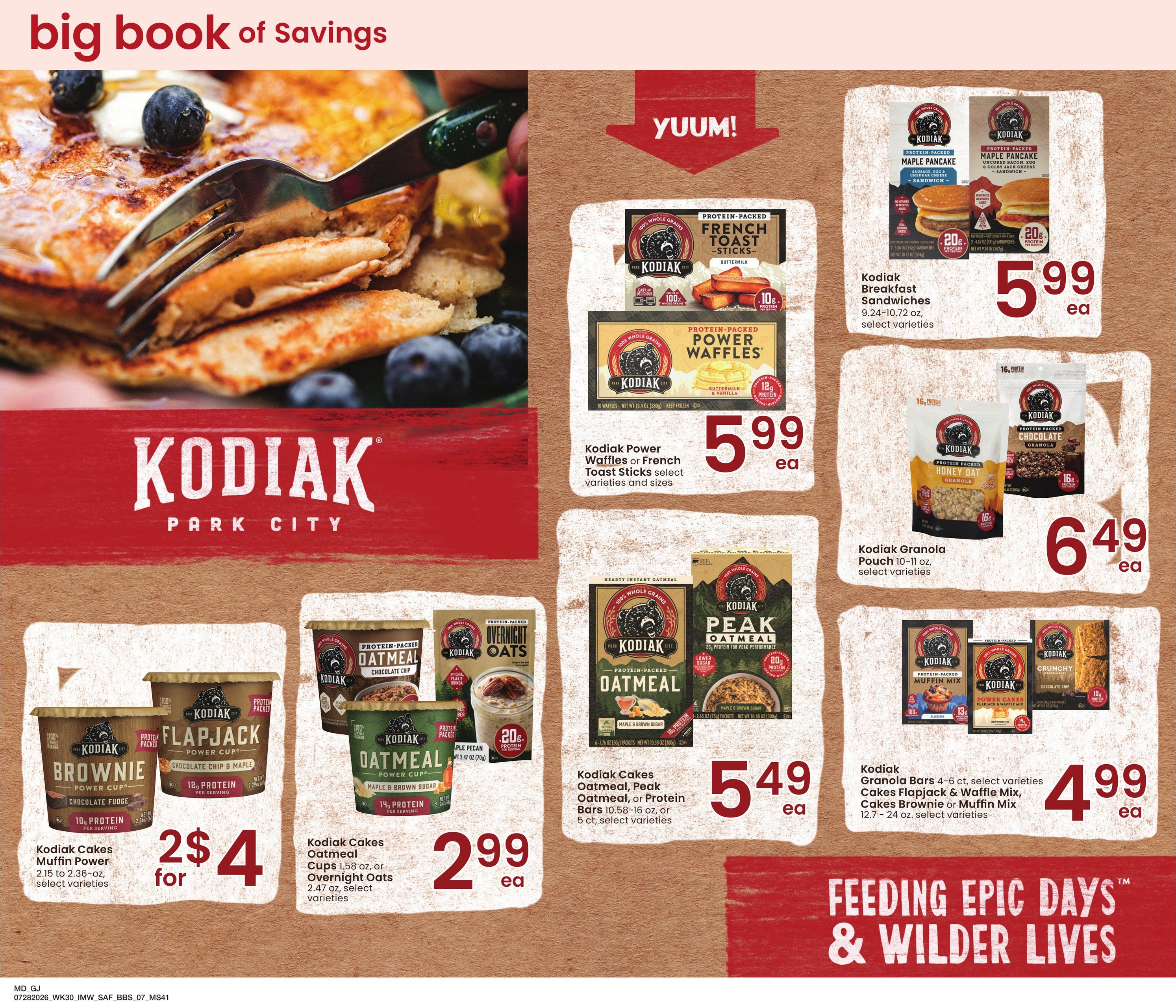 Safeway (Montrose–Grand Junction Area, CO) Big Book of Savings Weekly Ad July 28 - August 24, 2026
