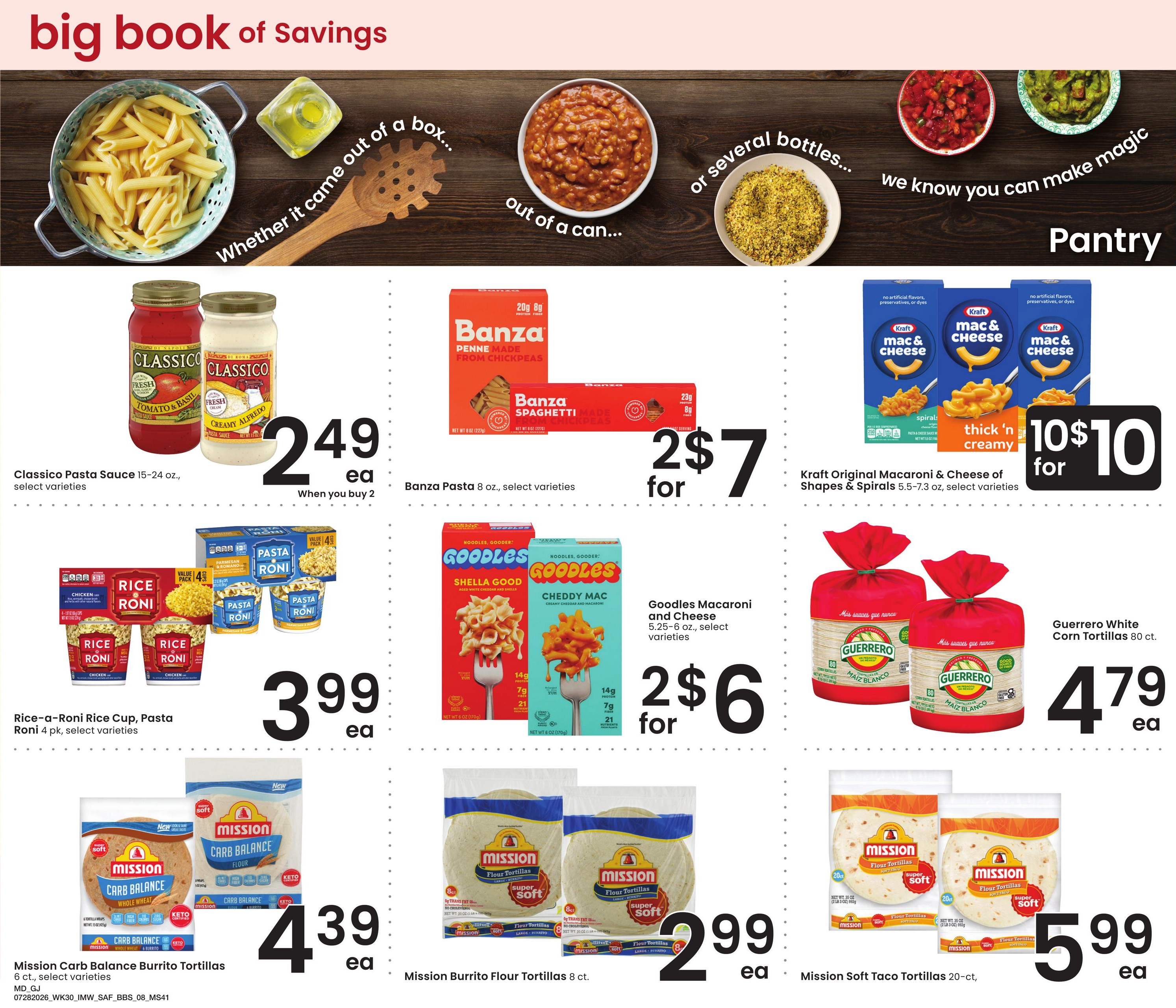 Safeway (Montrose–Grand Junction Area, CO) Big Book of Savings Weekly Ad July 28 - August 24, 2026