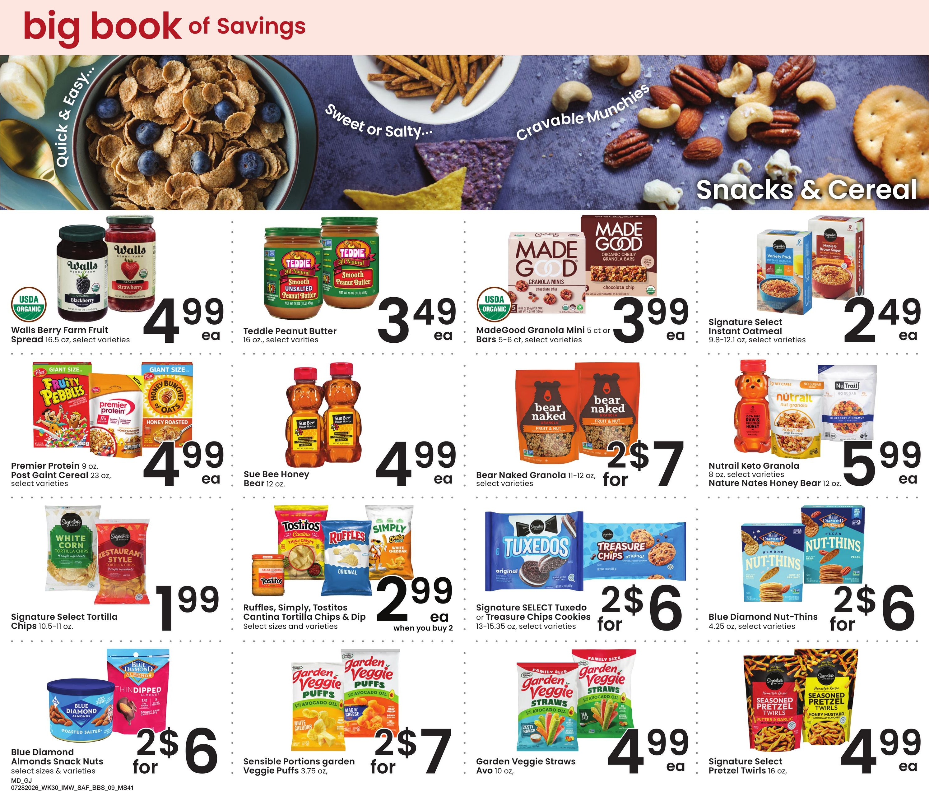 Safeway (Montrose–Grand Junction Area, CO) Big Book of Savings Weekly Ad July 28 - August 24, 2026