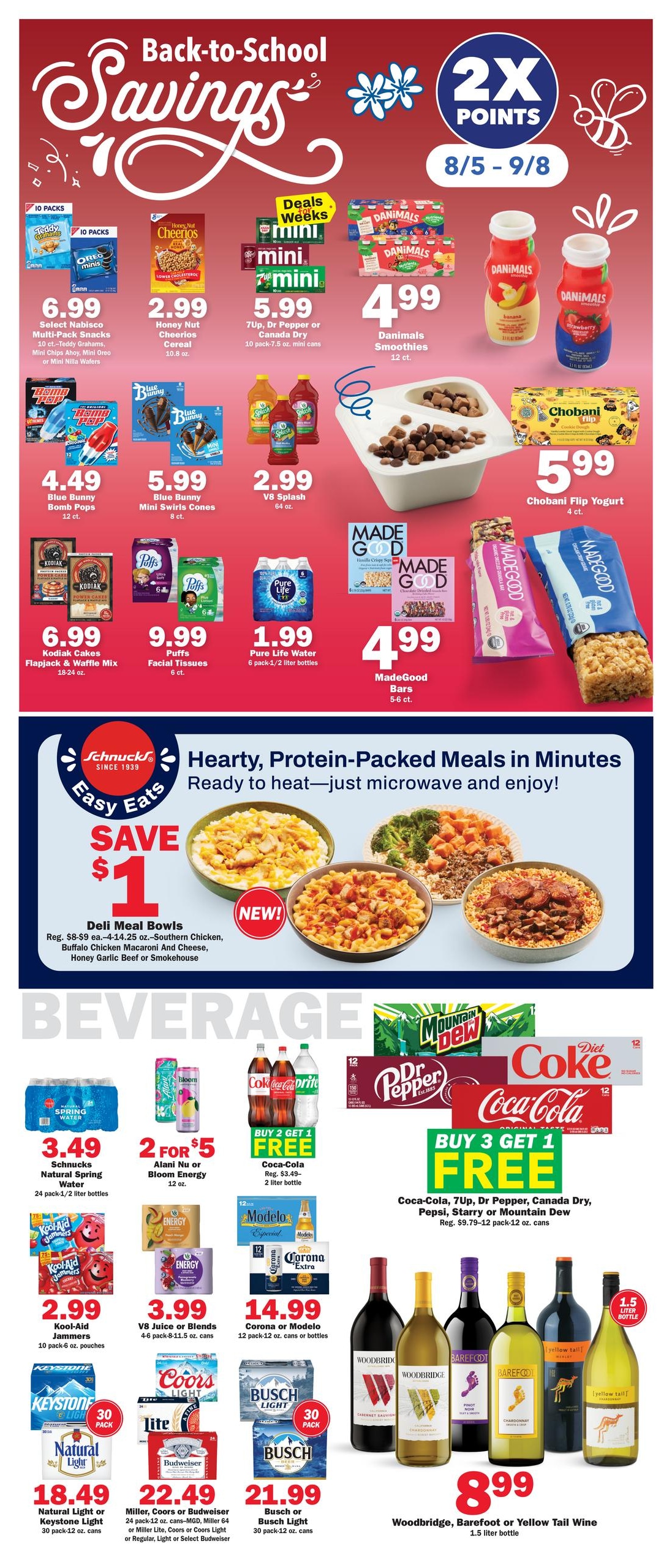 Schnucks (Carbondale Area, IL) Weekly Print Weekly Ad August 5 - 11, 2026