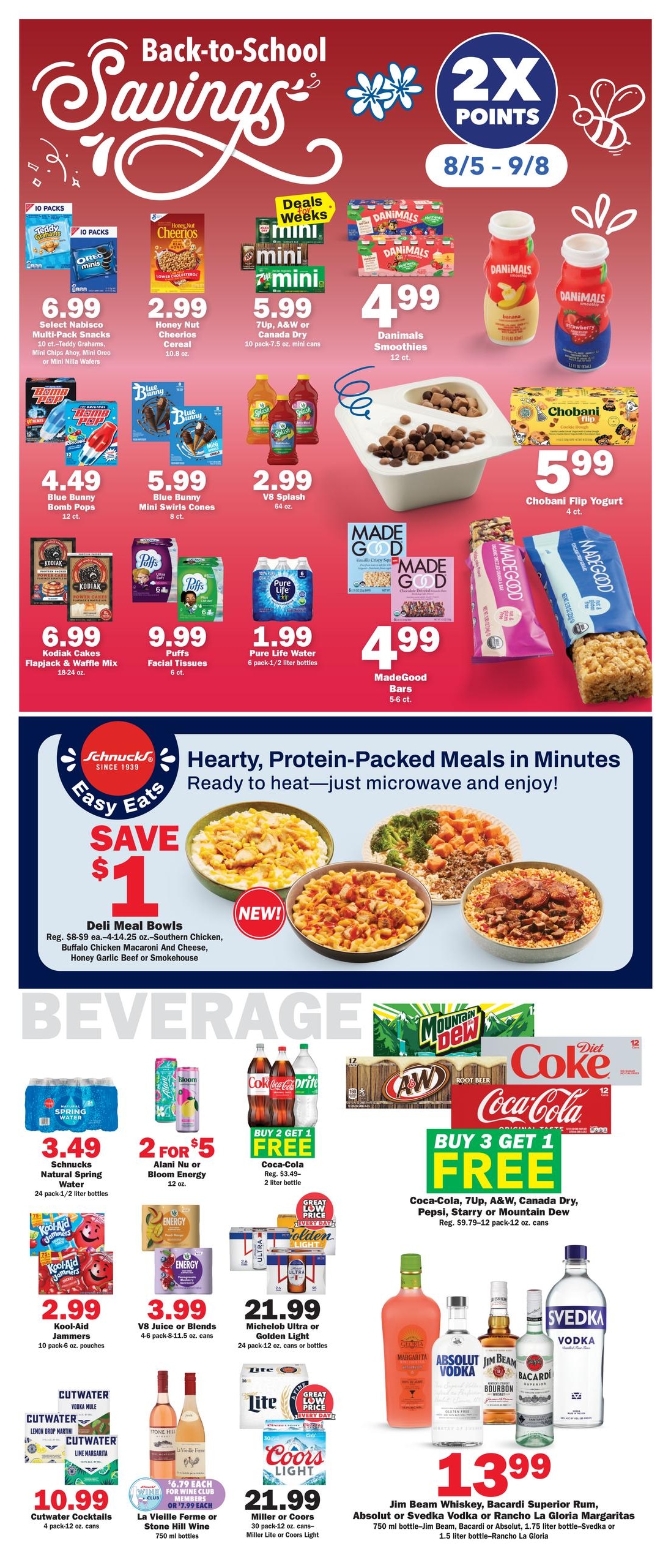 Schnucks (Park Hills–Bismarck Area, MO) Weekly Print Weekly Ad August 5 - 11, 2026