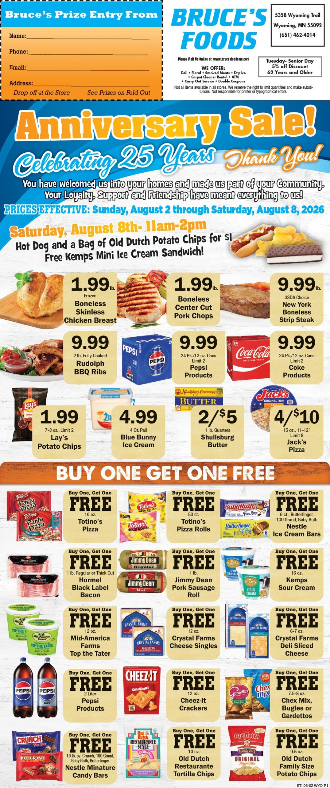 Bruce's Foods Weekly Ad August 2 - 8, 2026