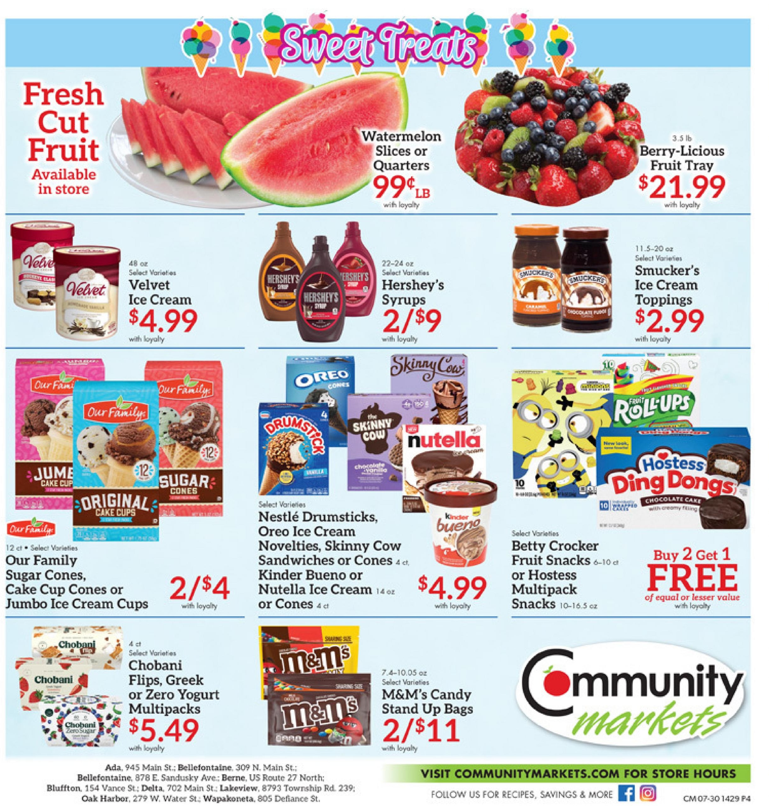 Community Markets (OH) Weekly Ad July 30 - August 5, 2026