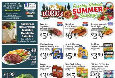 DiOrio's Supermarket Weekly Ad July 31 - August 5, 2026