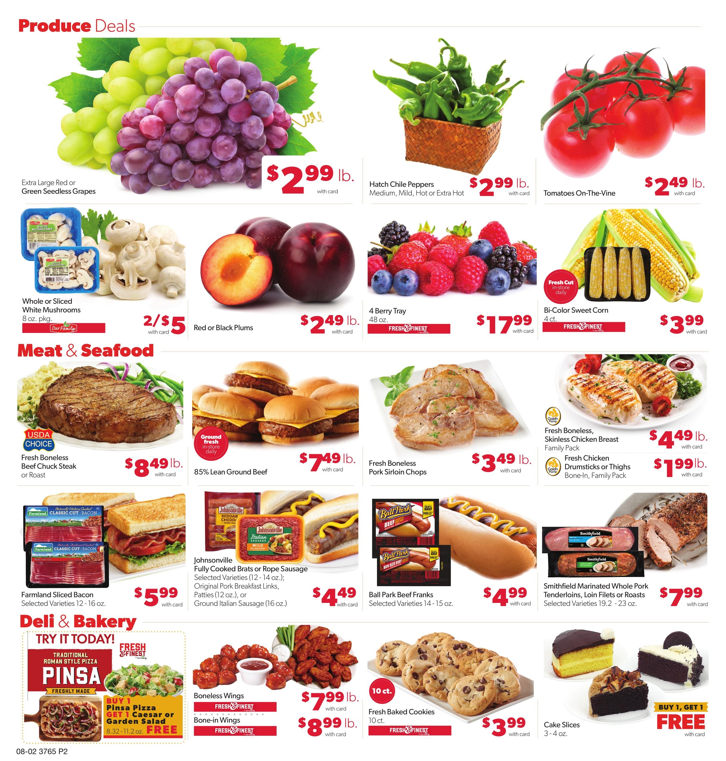 Family Fresh Weekly Ad August 2 - 8, 2026
