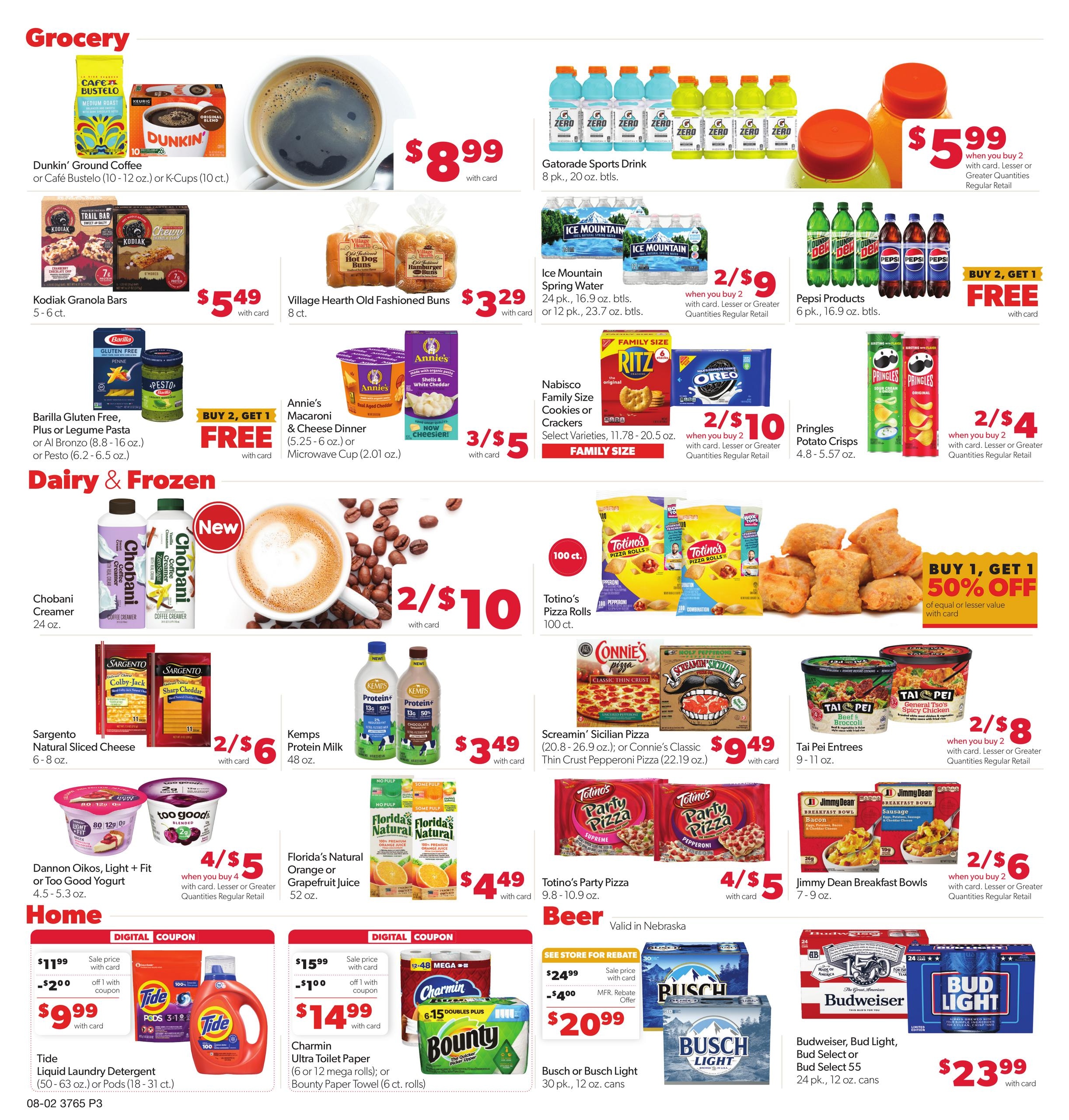 Family Fresh Weekly Ad August 2 - 8, 2026
