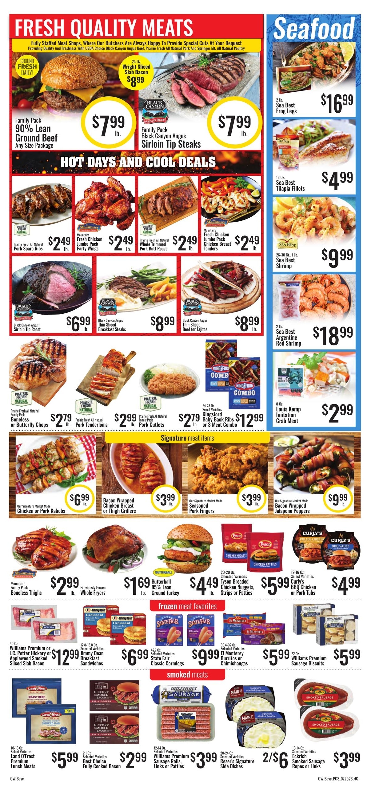 G&W Foods Weekly Ad July 29 - August 11, 2026