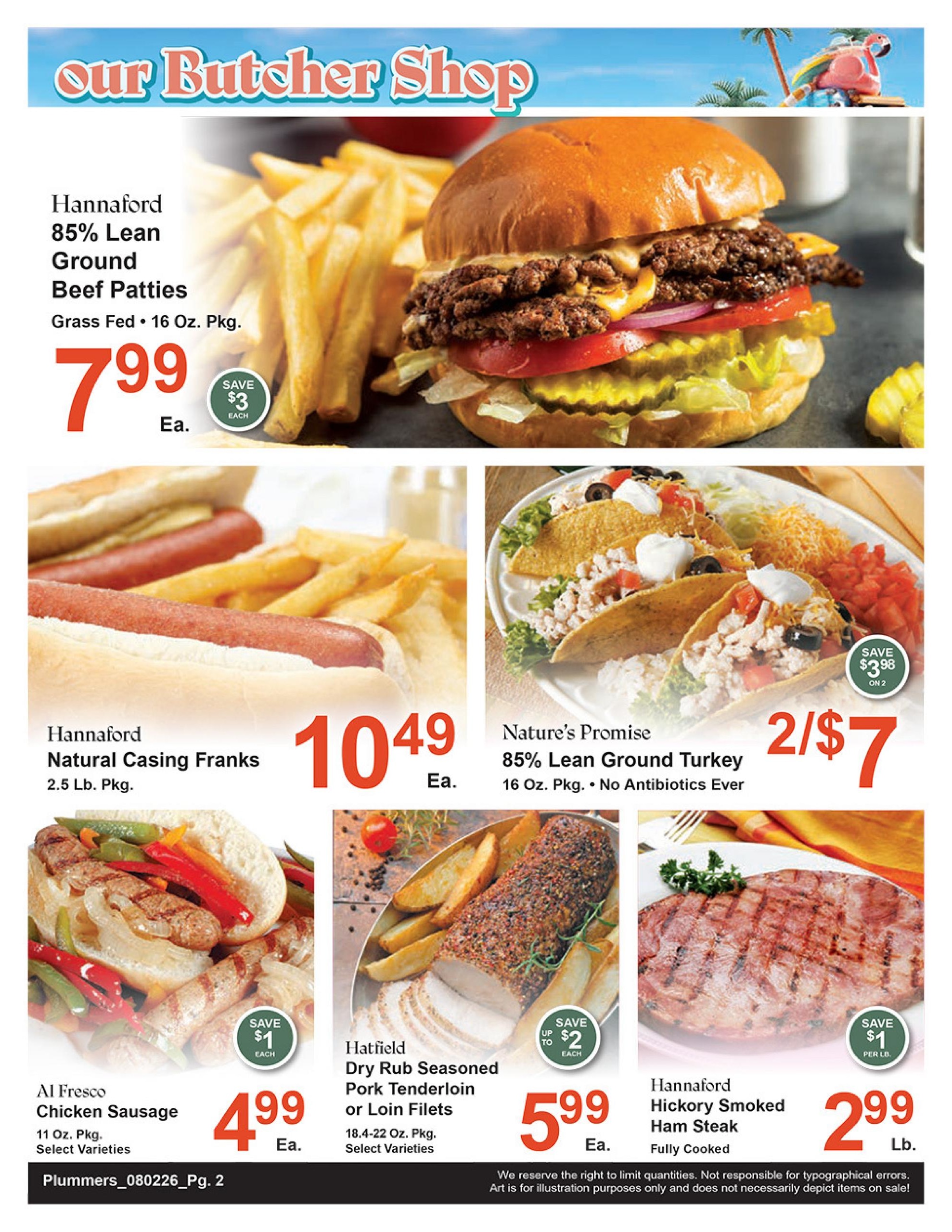 Plummer's Shop 'n Save Weekly Ad August 2 - 8, 2026