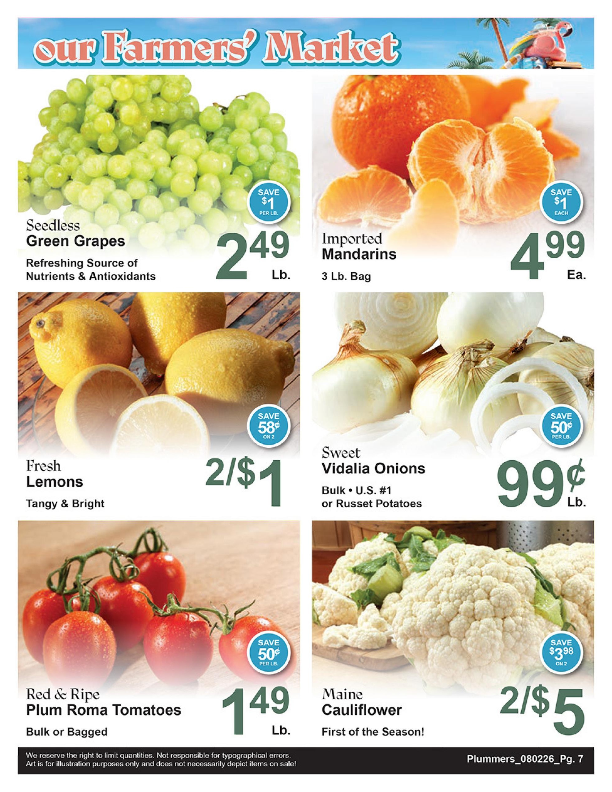 Plummer's Shop 'n Save Weekly Ad August 2 - 8, 2026