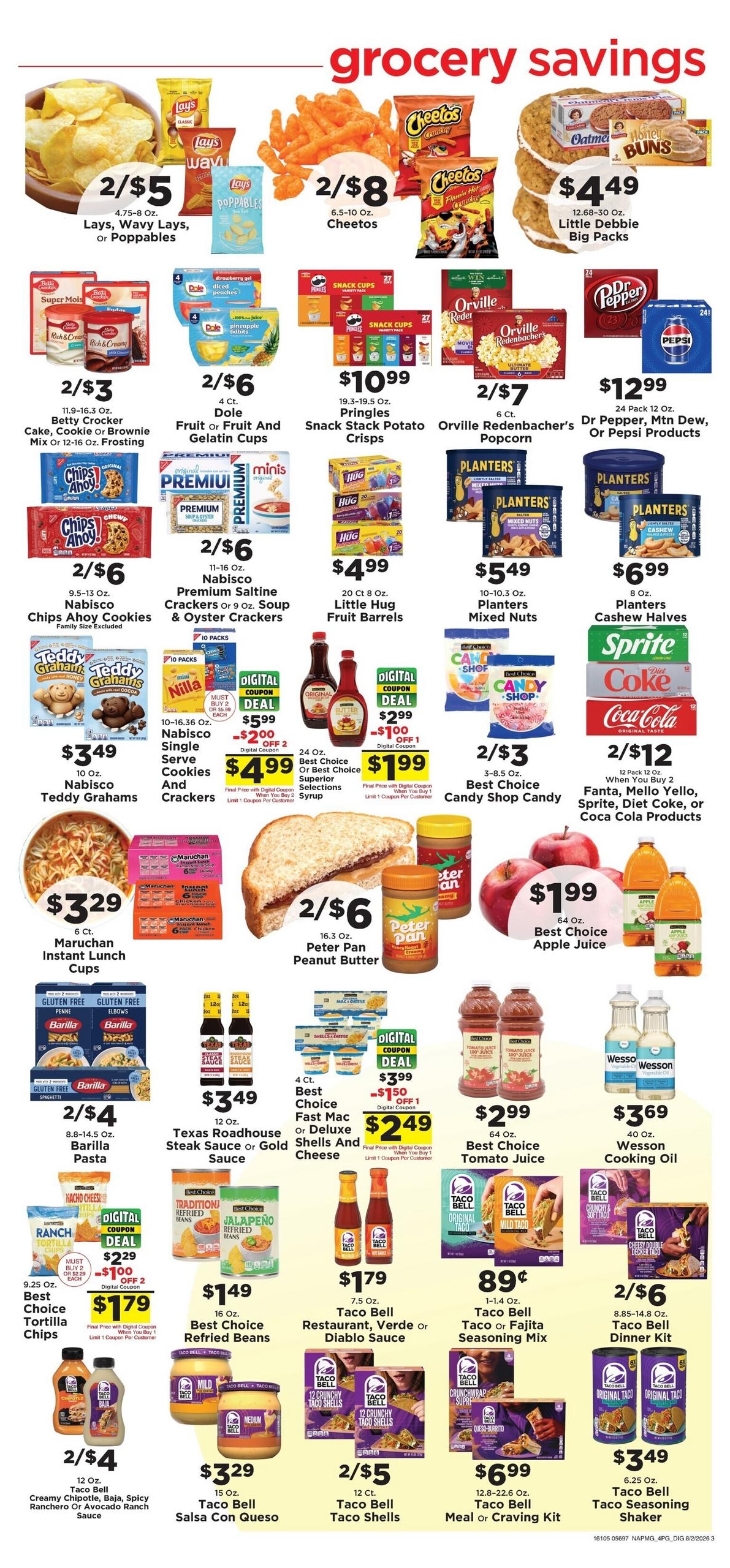 Big John Weekly Ad August 3 - 9, 2026