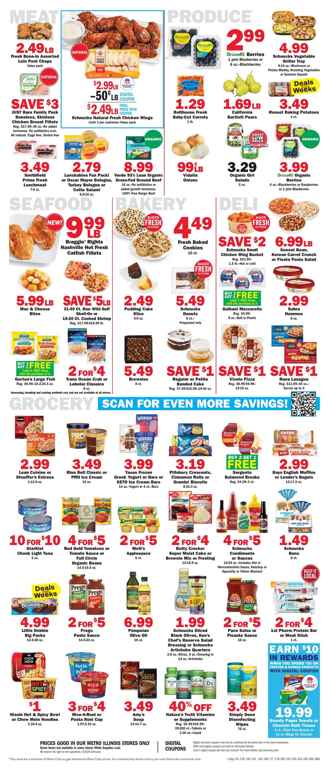 Schnucks (East Saint Louis–Granite City Area, IL) Weekly Print Weekly Ad August 5 - 11, 2026