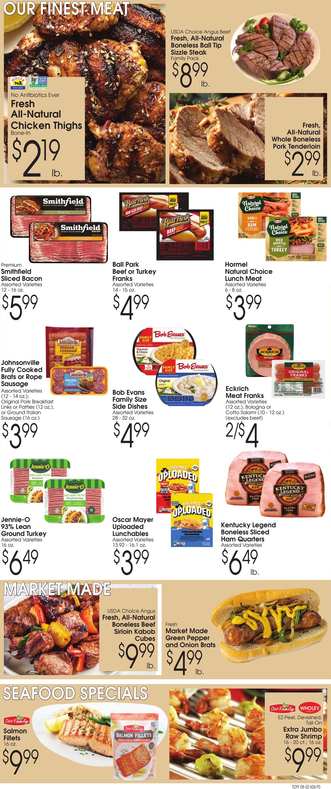 Olesons Farm Fresh Markets Weekly Ad August 2 - 8, 2026