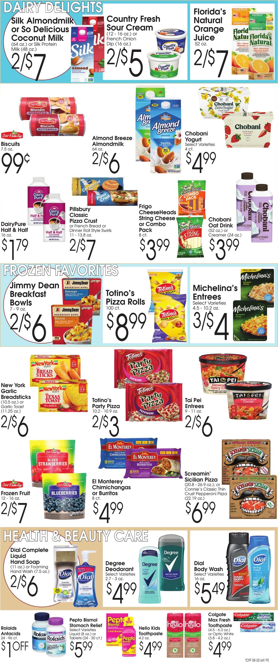 Olesons Farm Fresh Markets Weekly Ad August 2 - 8, 2026
