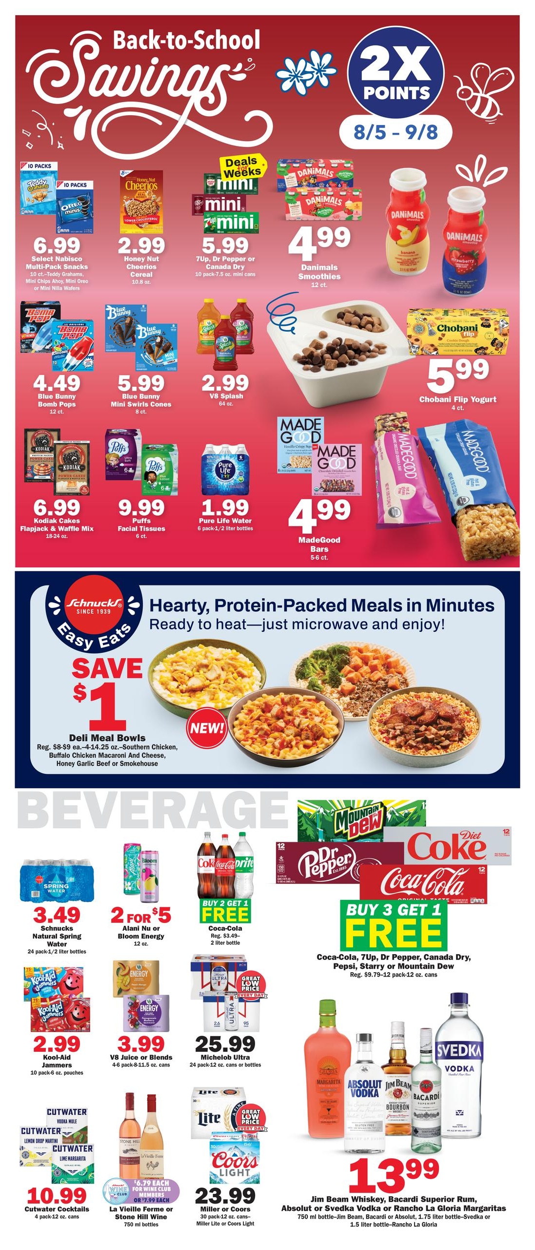 Schnucks (Cape Girardeau–Burfordville Area, IL–MO) Weekly Print Weekly Ad August 5 - 11, 2026