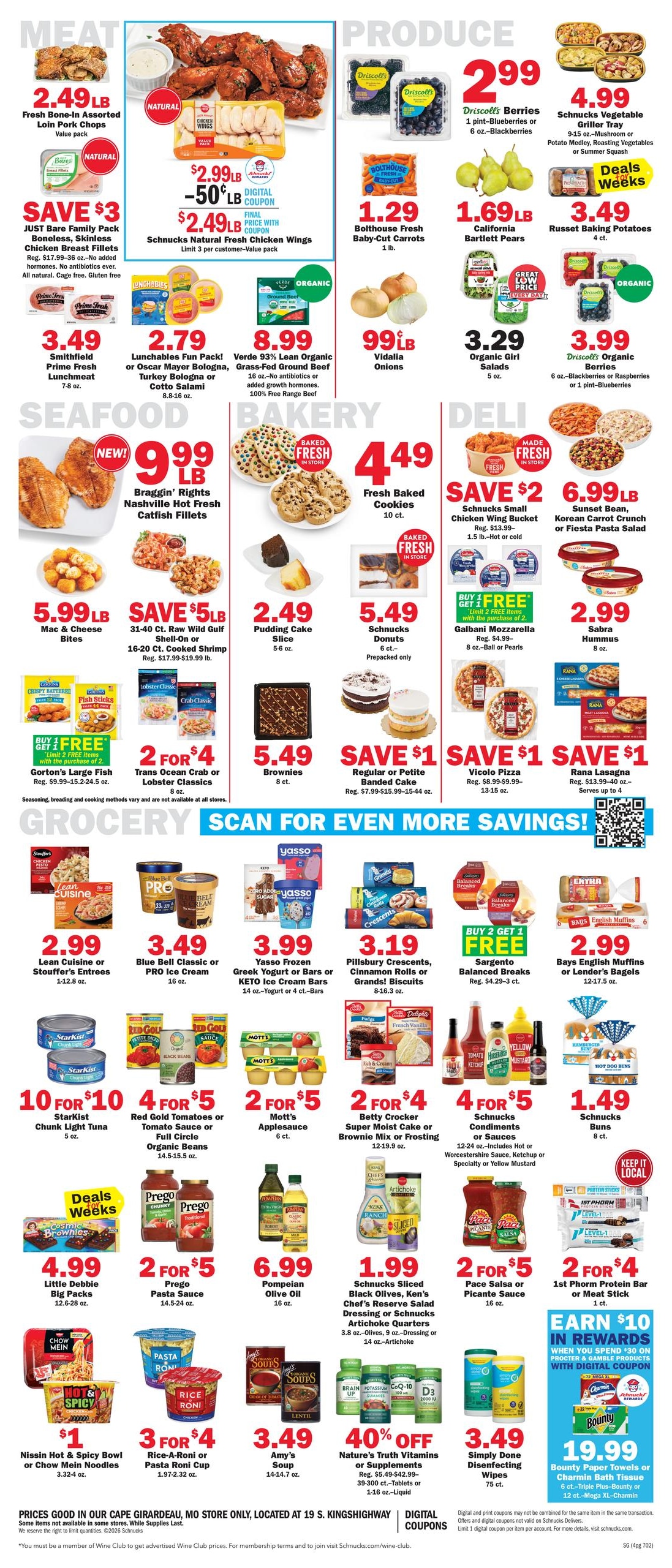Schnucks (Cape Girardeau–Burfordville Area, IL–MO) Weekly Print Weekly Ad August 5 - 11, 2026