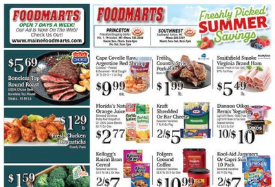Maine Foodmarts Weekly Ad July 31 - August 6, 2026