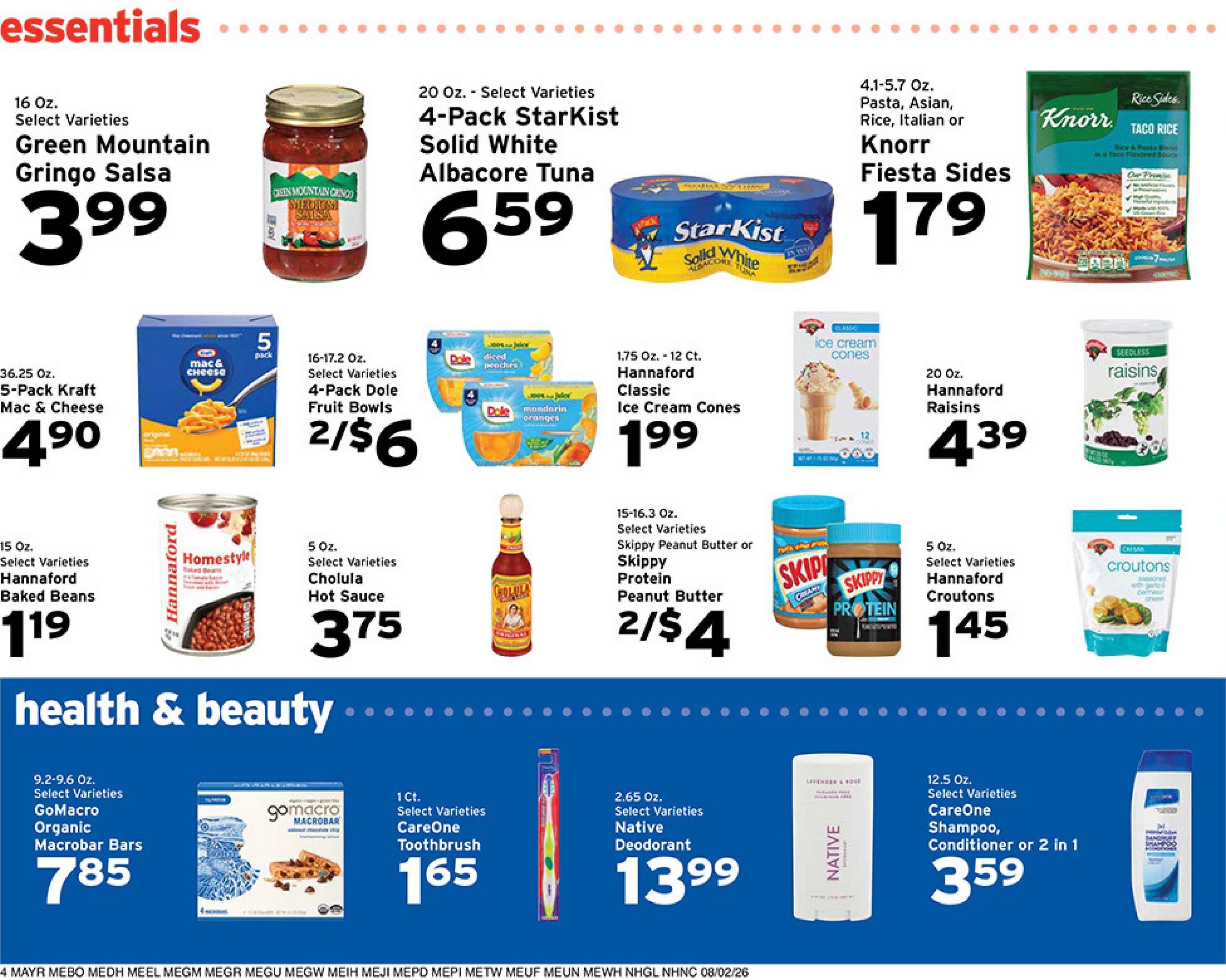 Danforth's Supermarket Weekly Ad August 2 - 8, 2026