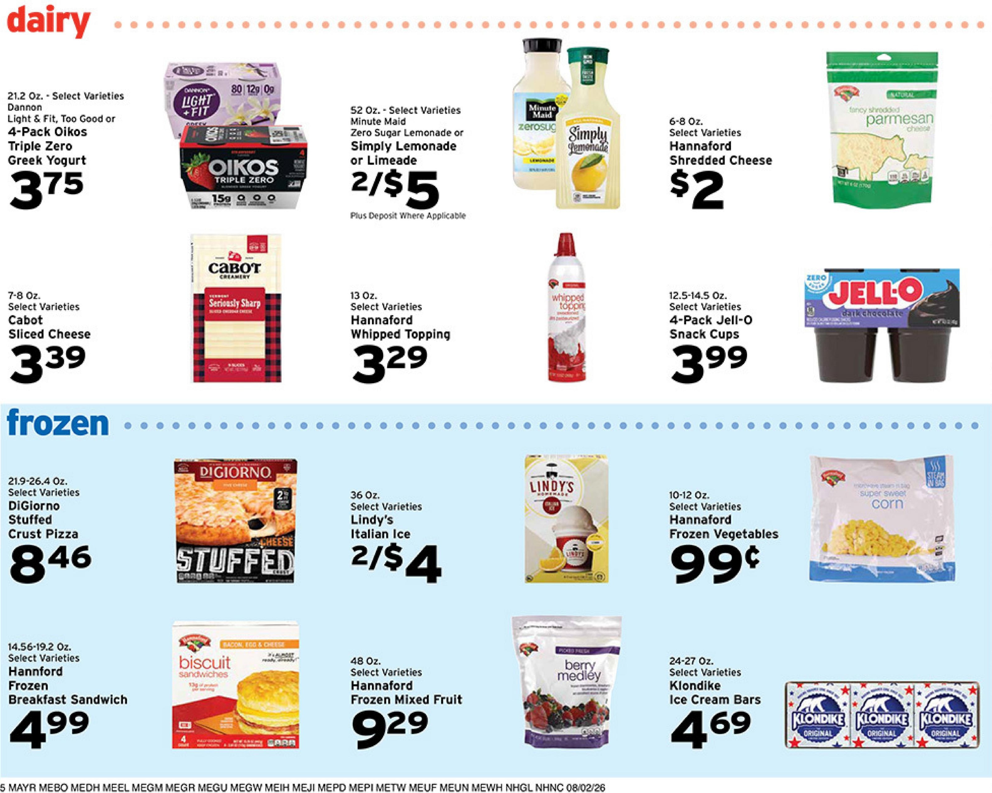 Danforth's Supermarket Weekly Ad August 2 - 8, 2026