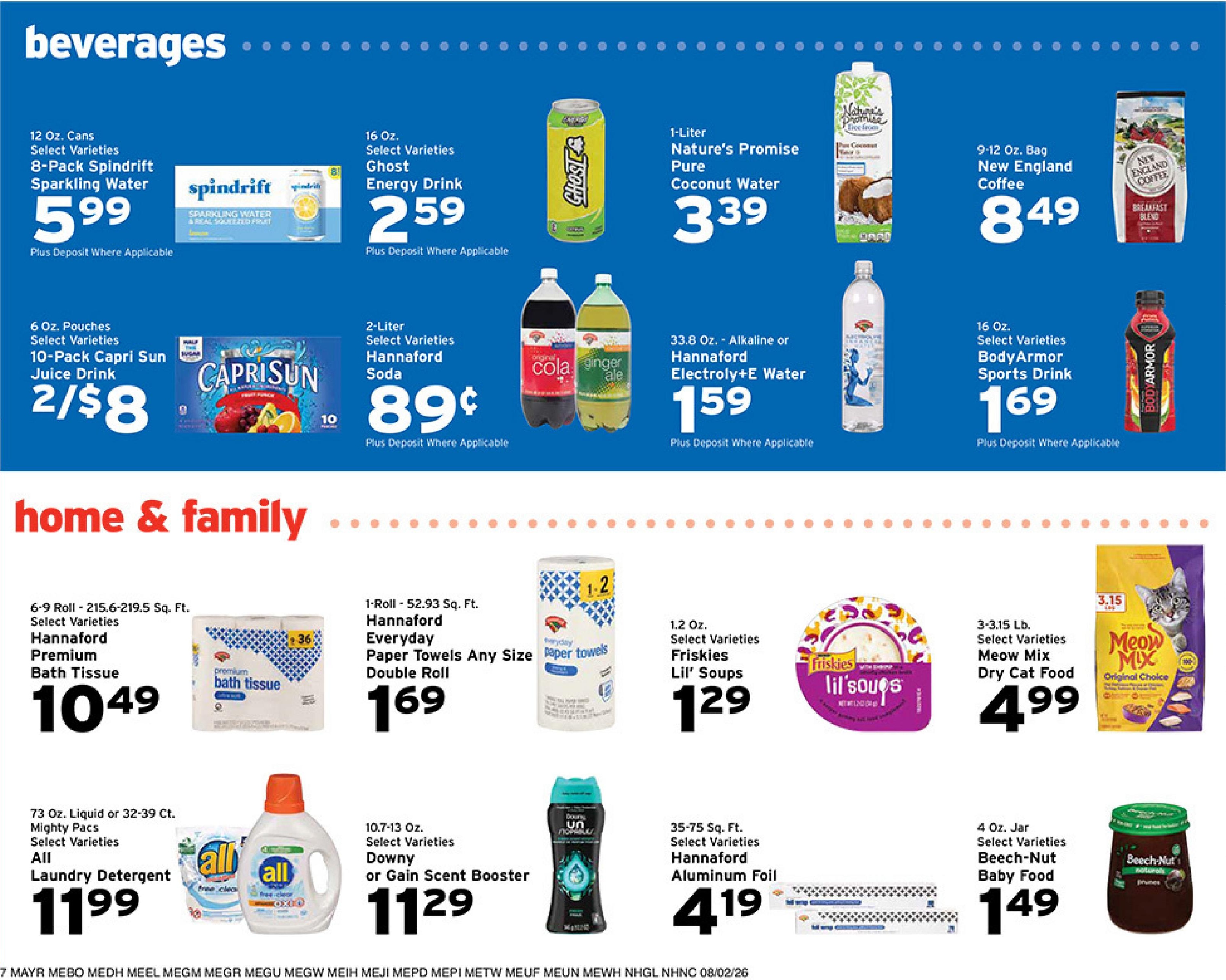 Danforth's Supermarket Weekly Ad August 2 - 8, 2026