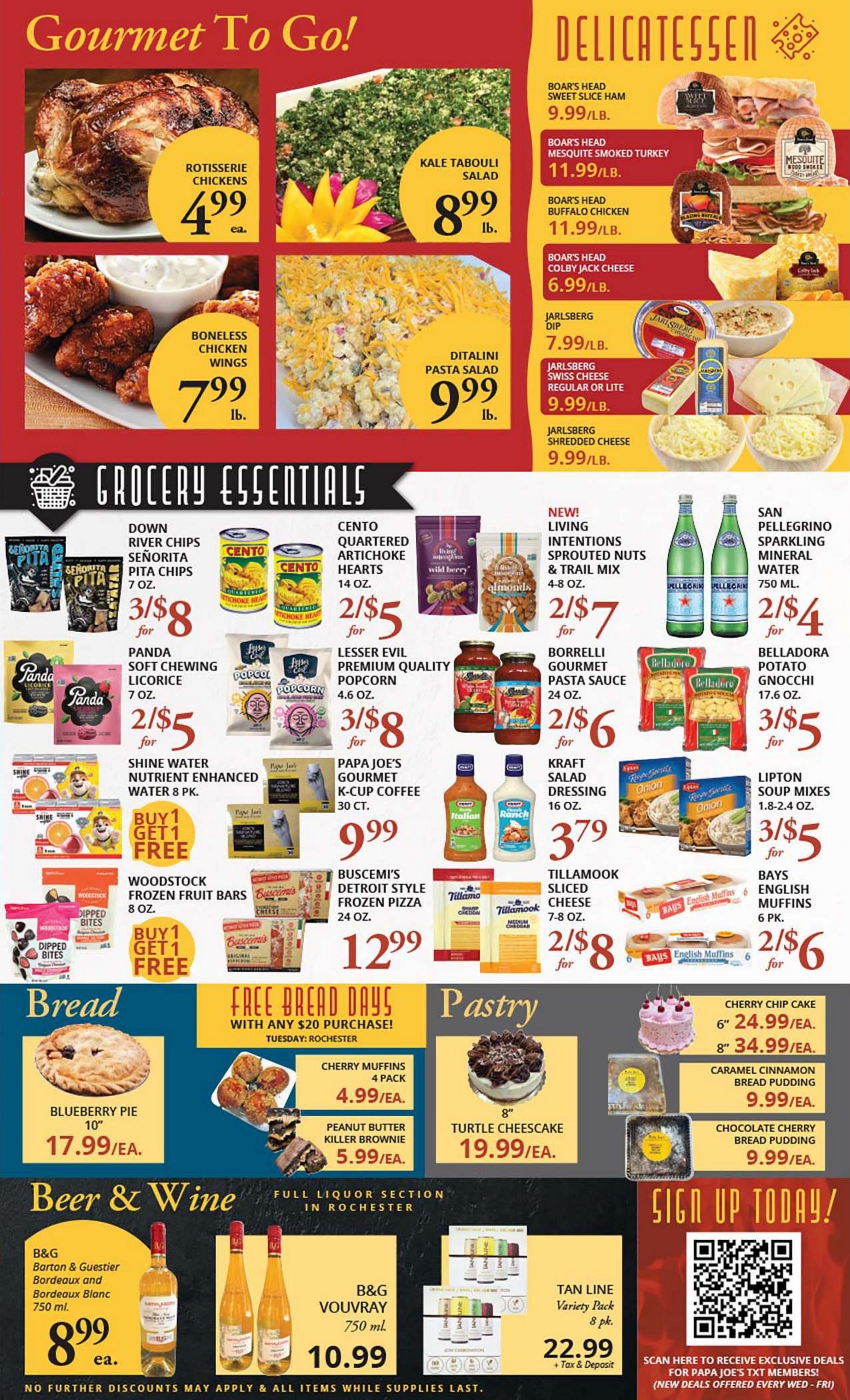 Papa Joe's Market Weekly Ad August 3 - 9, 2026