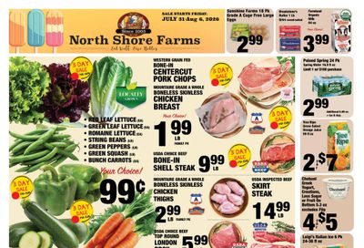 North Shore Farms Weekly Ad July 31 - August 6, 2026