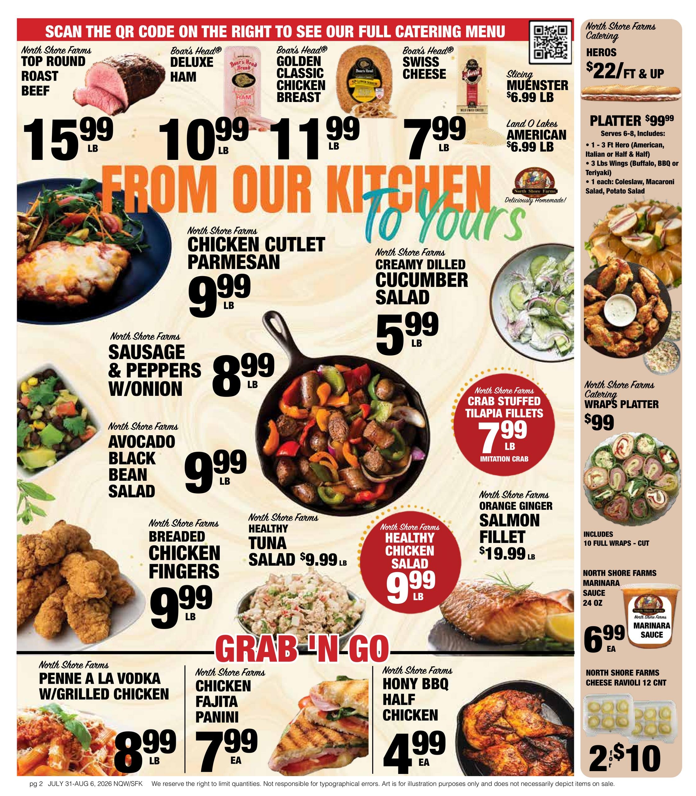 North Shore Farms Weekly Ad July 31 - August 6, 2026