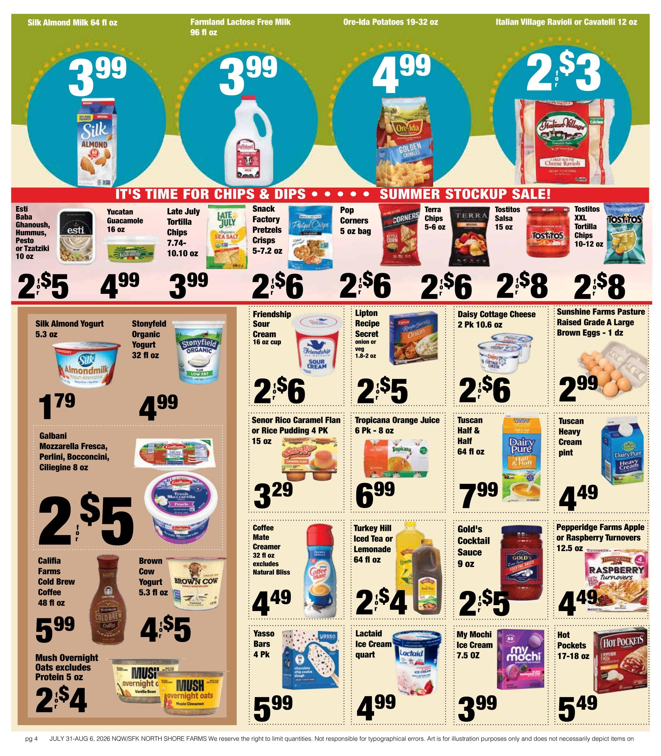 North Shore Farms Weekly Ad July 31 - August 6, 2026