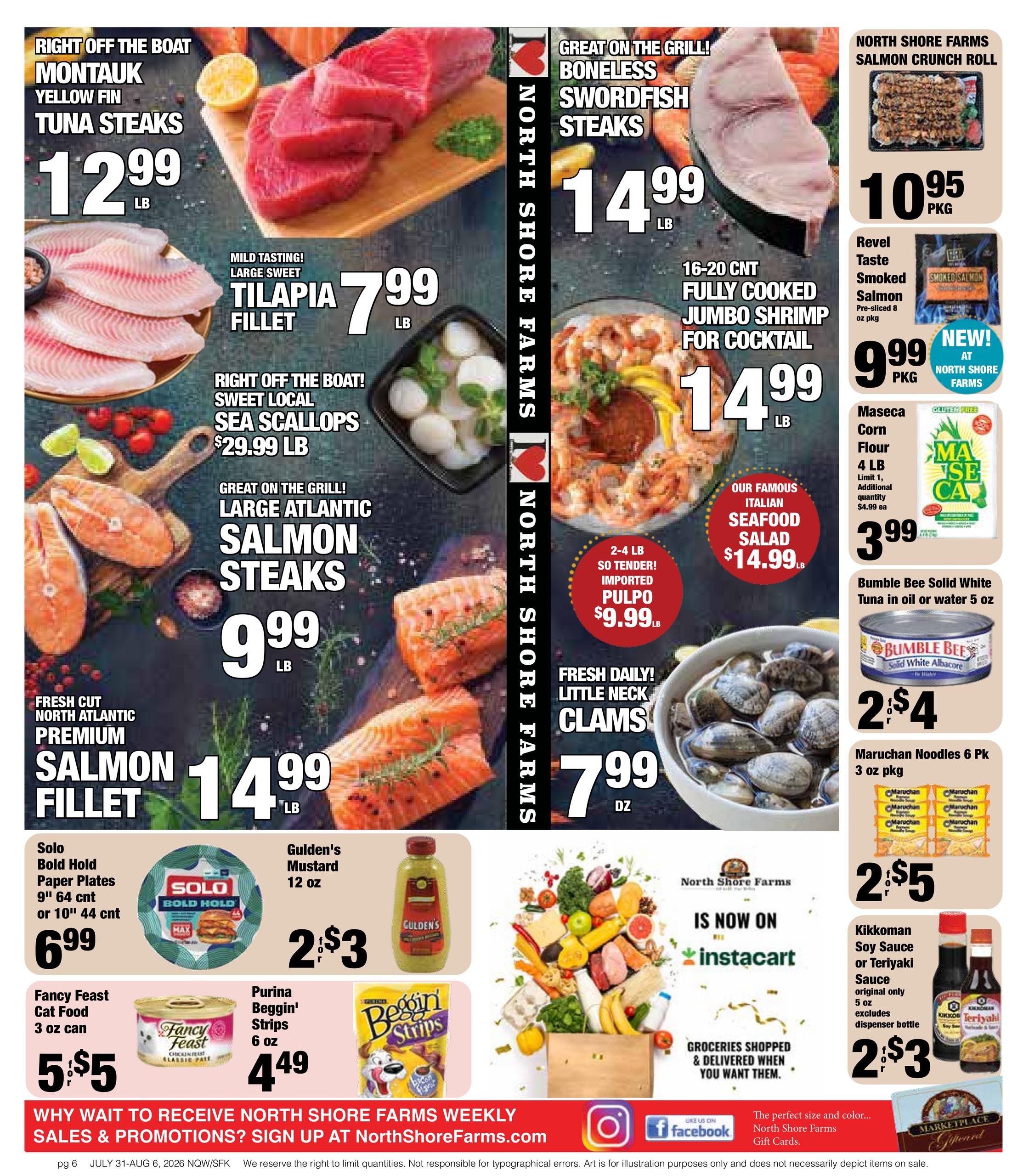 North Shore Farms Weekly Ad July 31 - August 6, 2026