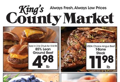 King's County Market Weekly Ad August 2 - 8, 2026