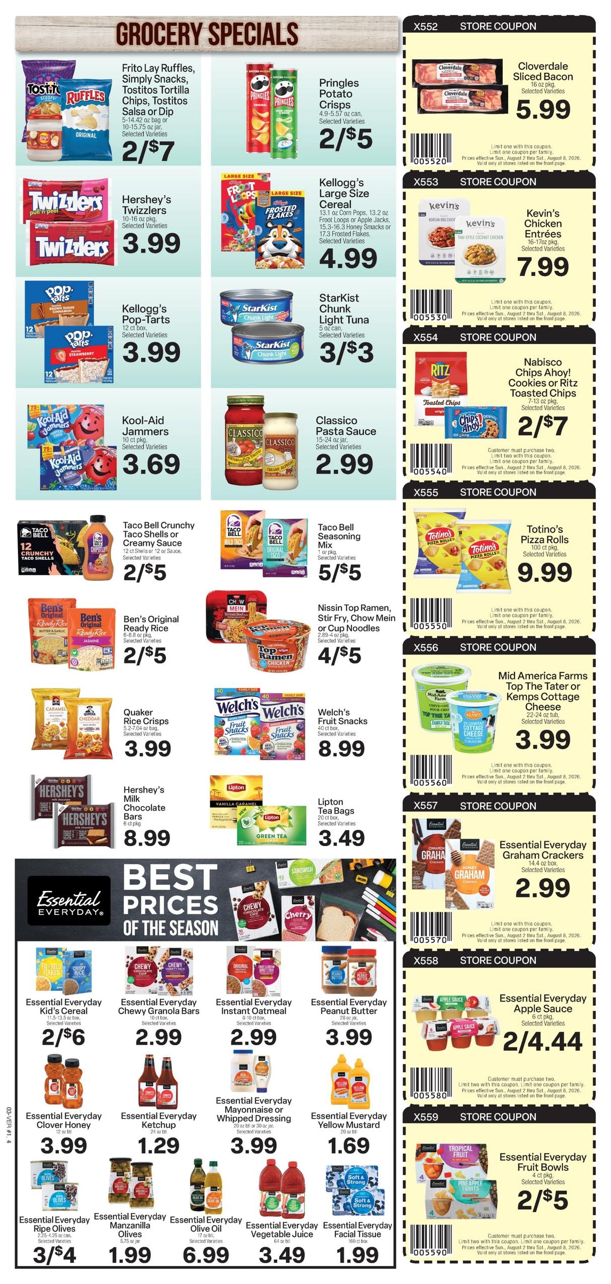 King's County Market Weekly Ad August 2 - 8, 2026