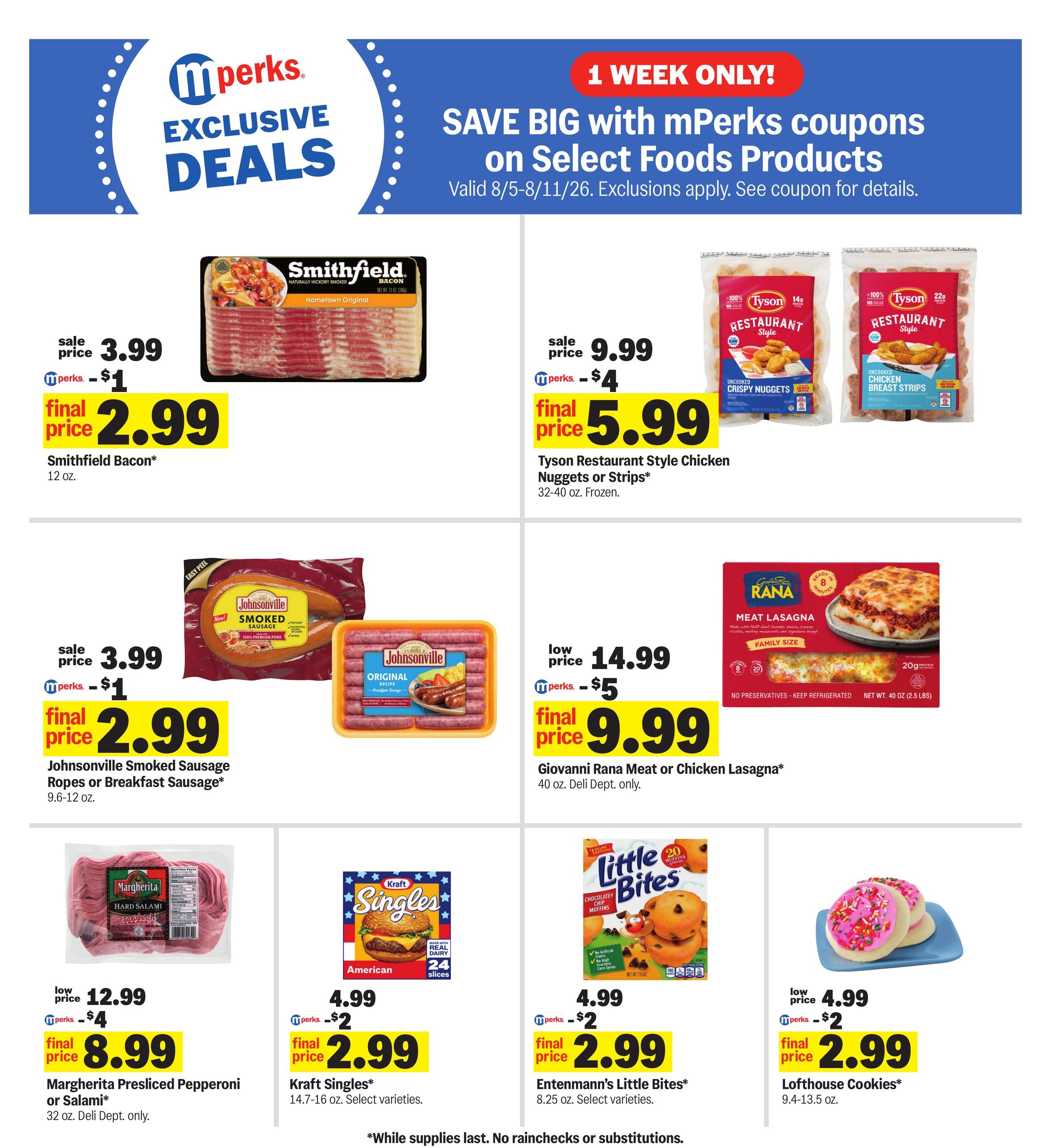 Meijer (East Liverpool Area, OH) Weekly Ad August 5 - 11, 2026