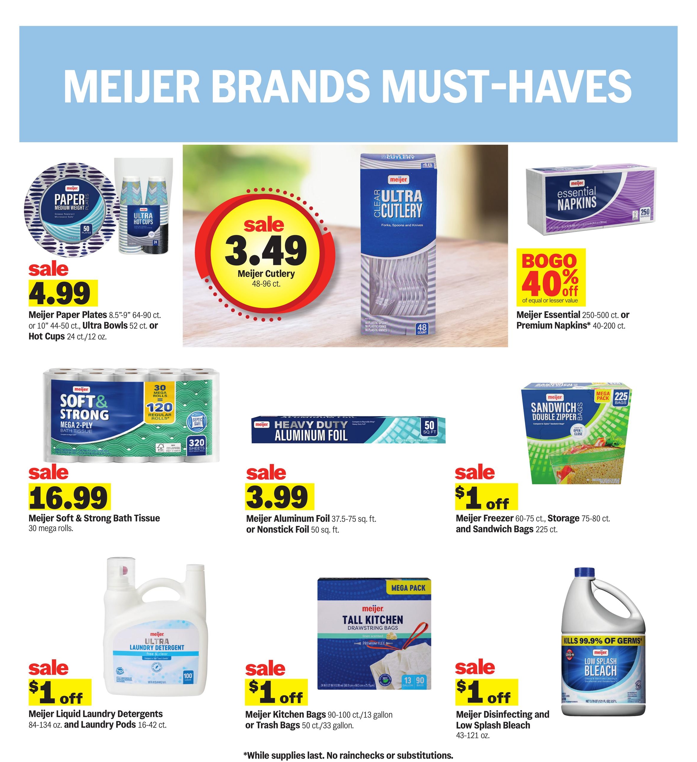Meijer (East Liverpool Area, OH) Weekly Ad August 5 - 11, 2026