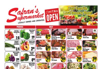 Safran's Supermarket Weekly Ad July 30 - August 5, 2026